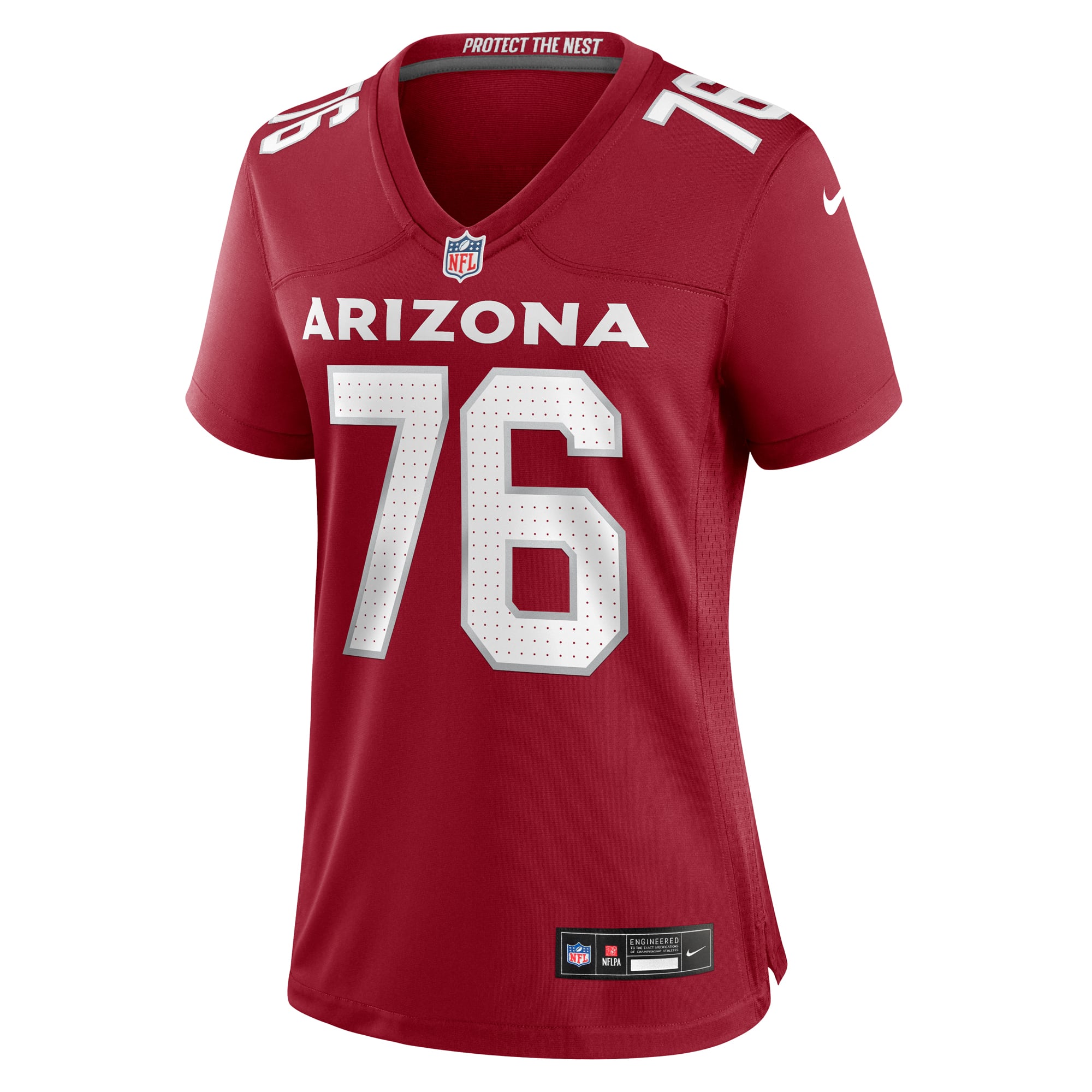 Will Hernandez Arizona Cardinals Women's Game Jersey - Cardinal - Image 3