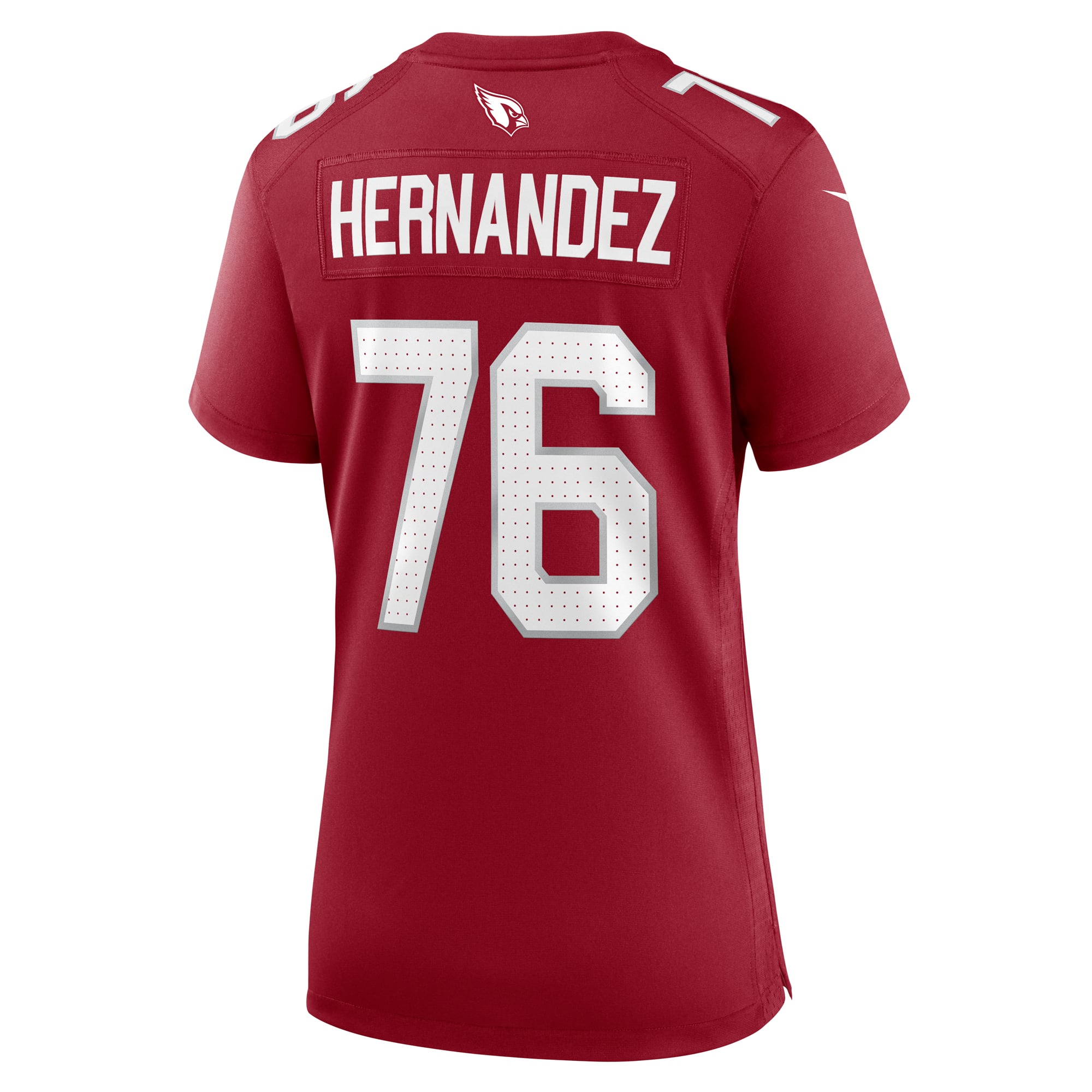 Will Hernandez Arizona Cardinals Women's Game Jersey - Cardinal - Image 4