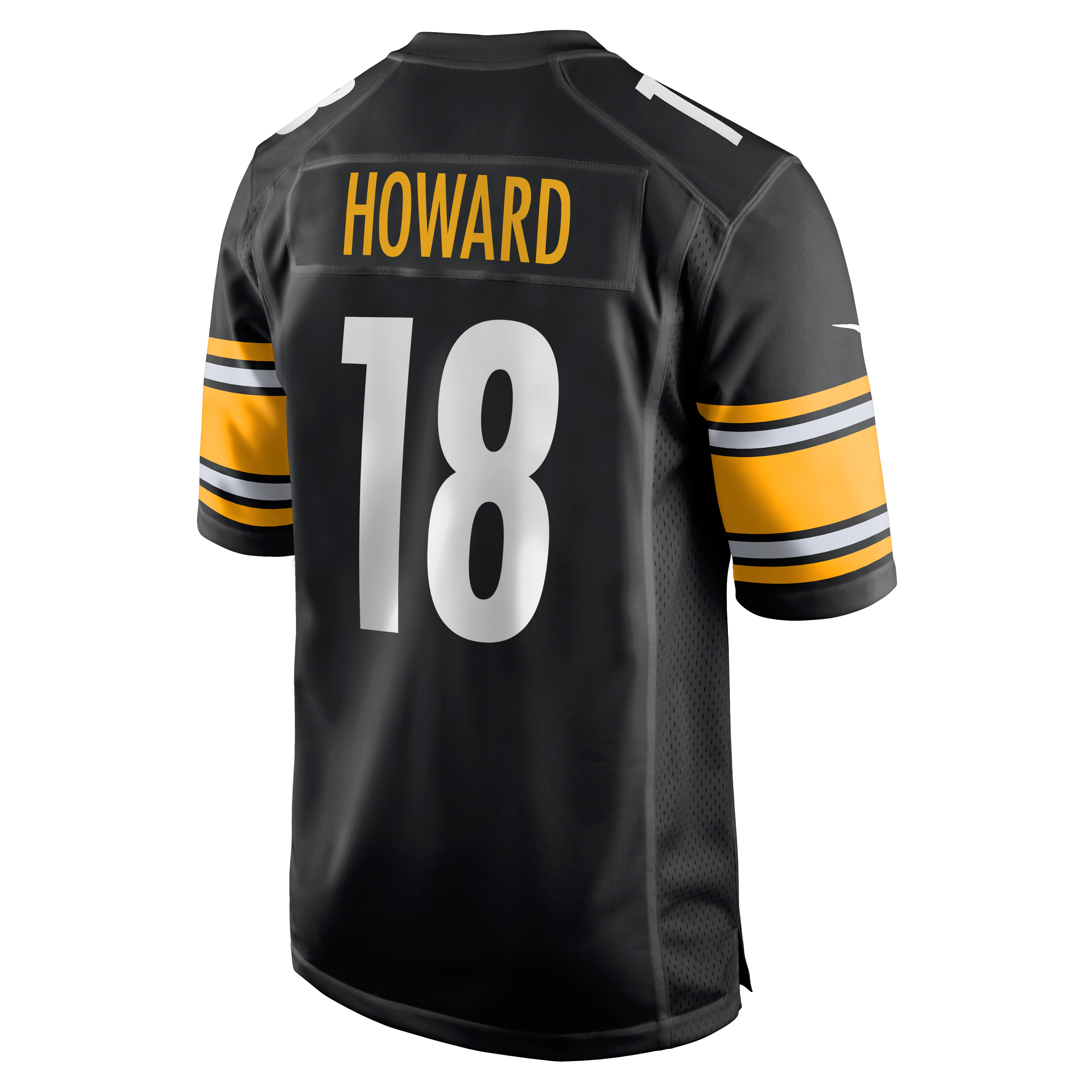 Will Howard Pittsburgh Steelers Team Game Jersey - Black - Image 4