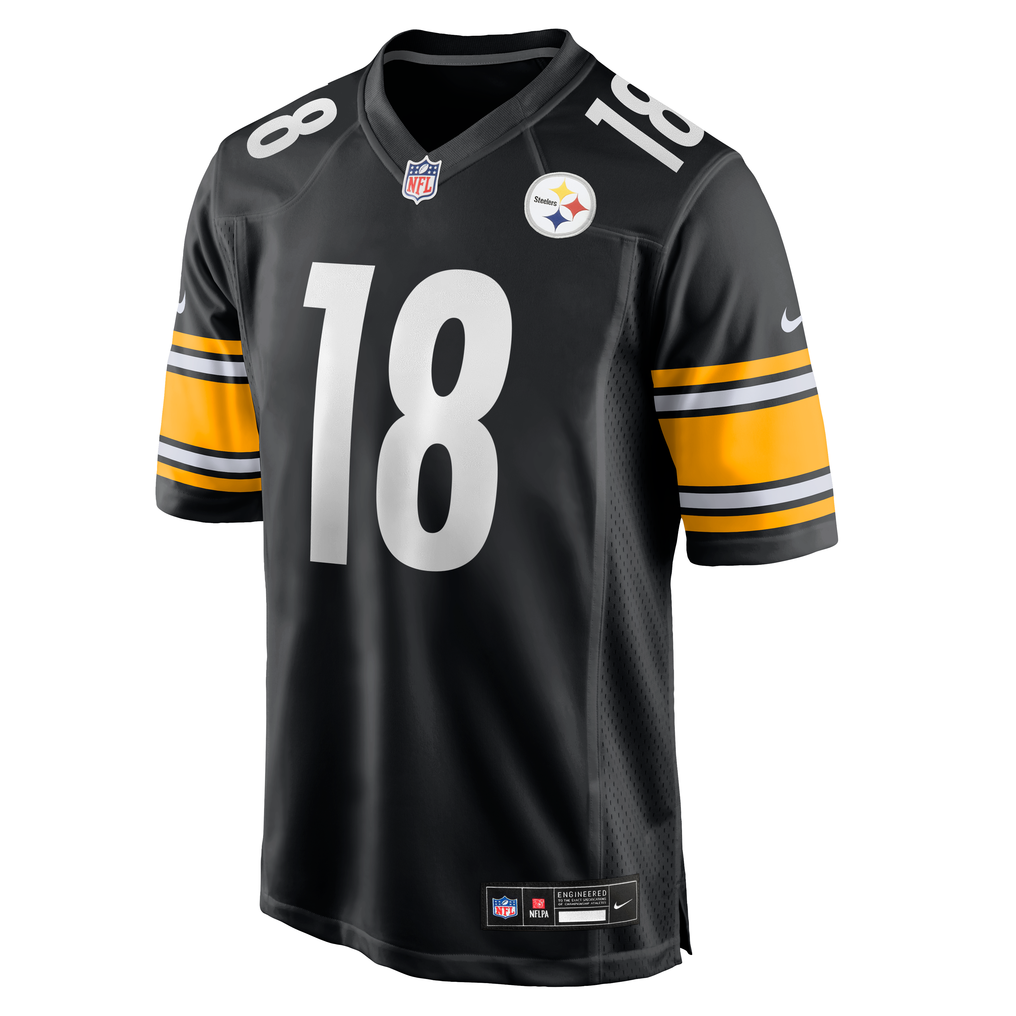 Will Howard Pittsburgh Steelers Team Game Jersey - Black - Image 3