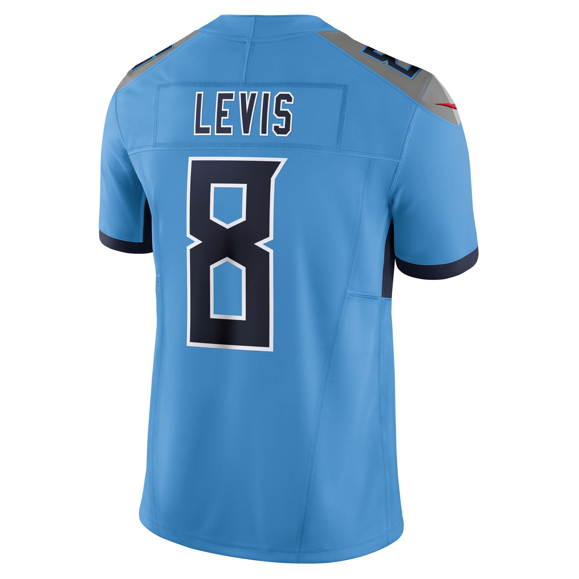 Will Levis Tennessee Titans Alternate Vapor F.U.S.E. Limited Jersey - Light Blue - Image 4