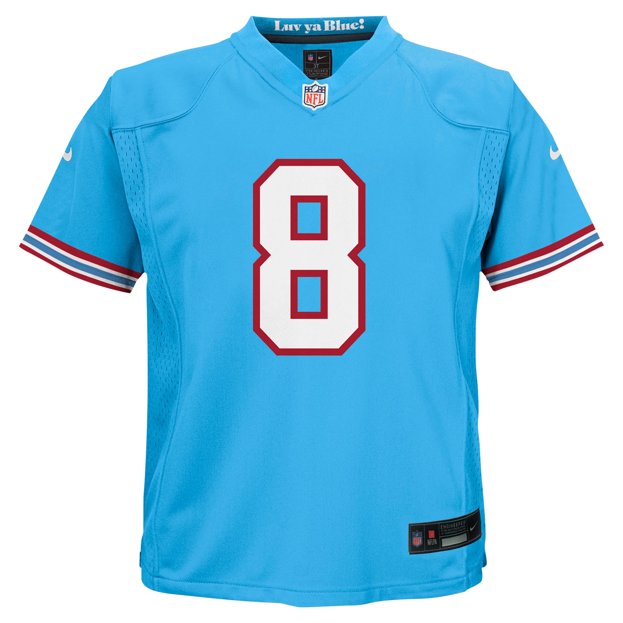 Will Levis Tennessee Titans Preschool Alternate Player Game Jersey - Light Blue - Image 3