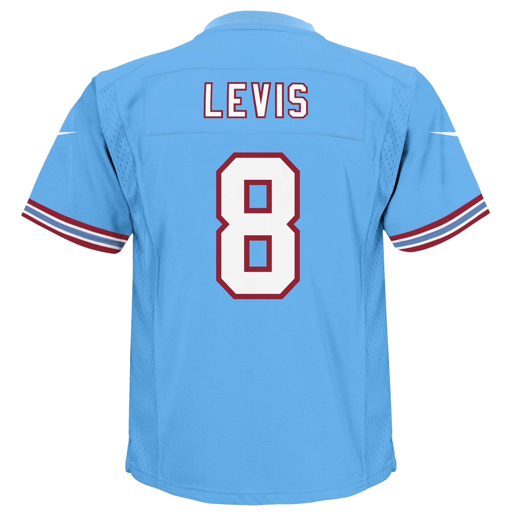 Will Levis Tennessee Titans Toddler Alternate Oilers Throwback Game Jersey - Light Blue - Image 4