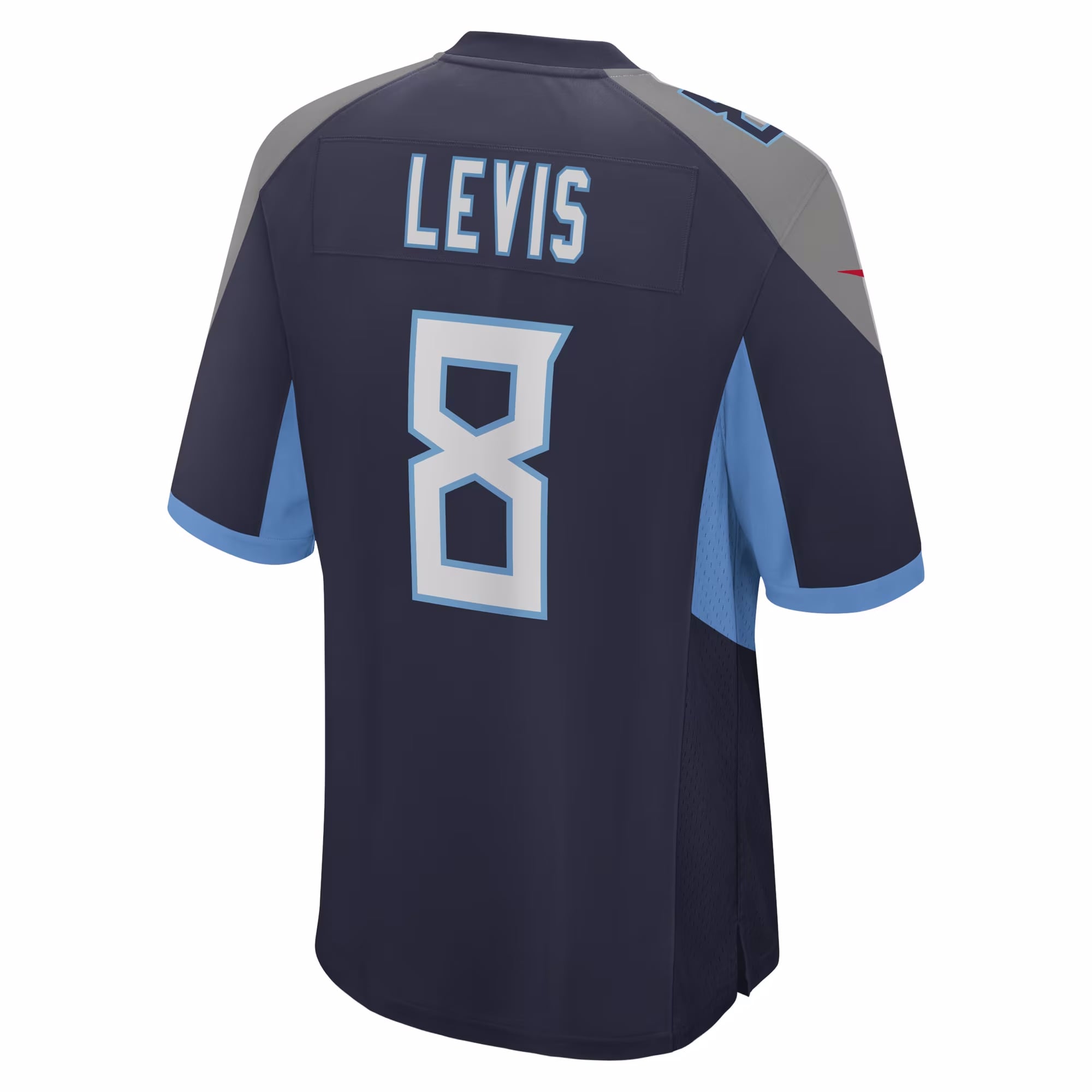 Will Levis Tennessee Titans Youth Game Jersey - Navy - Image 4