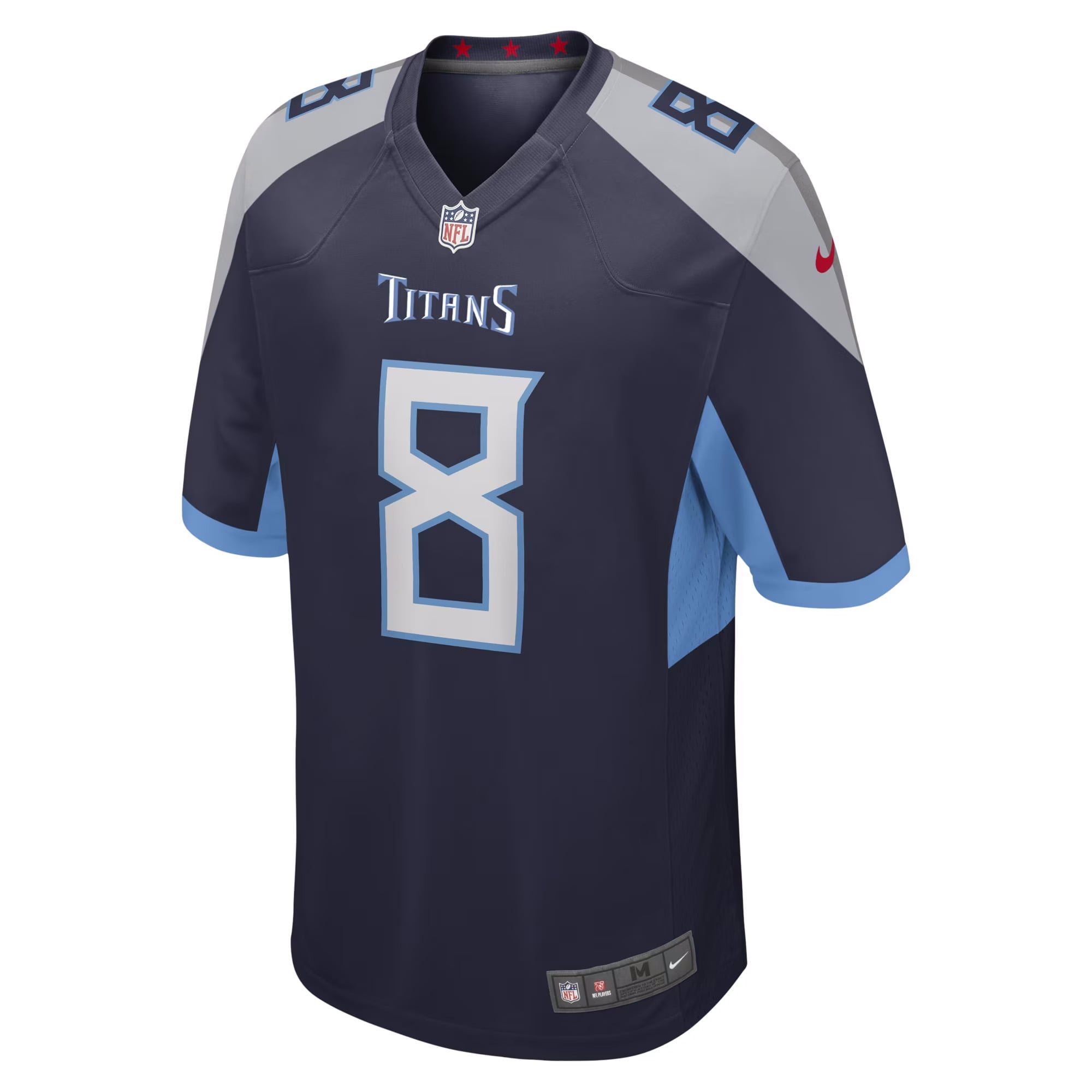 Will Levis Tennessee Titans Youth Game Jersey - Navy - Image 3