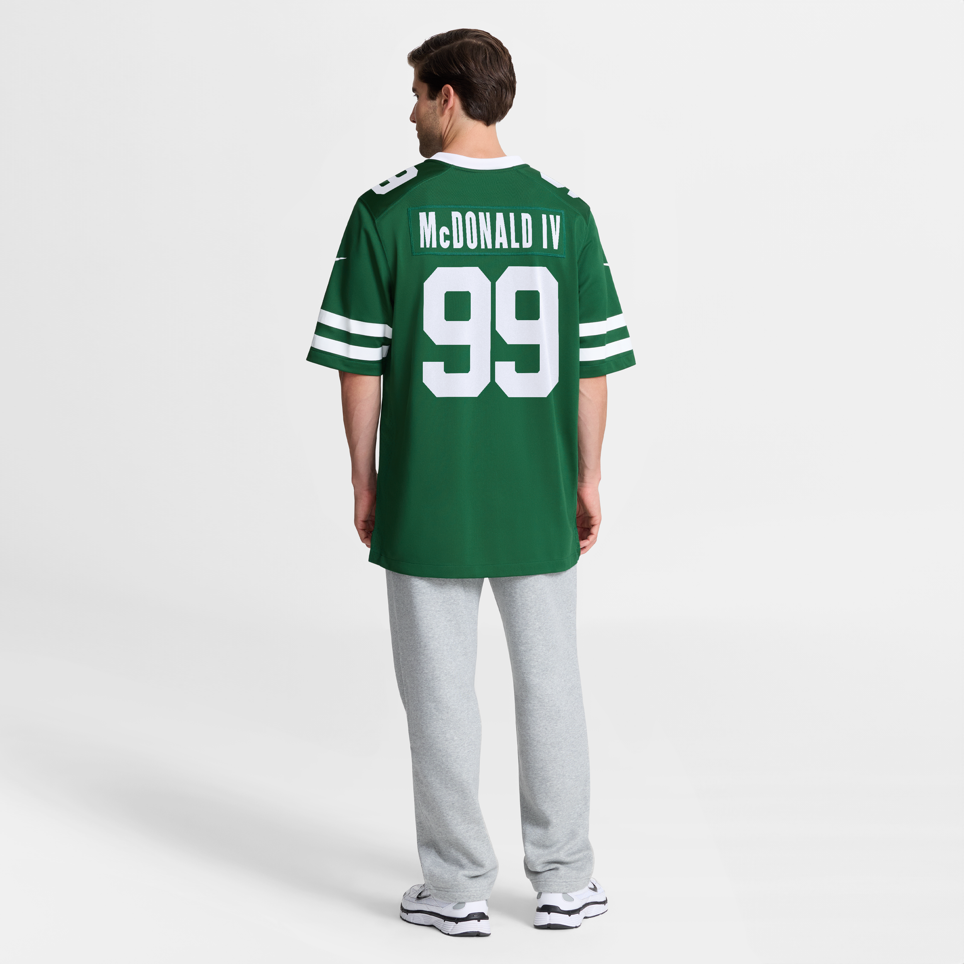 Will McDonald IV New York Jets Team Game Jersey - Legacy Green - Green - Image 9