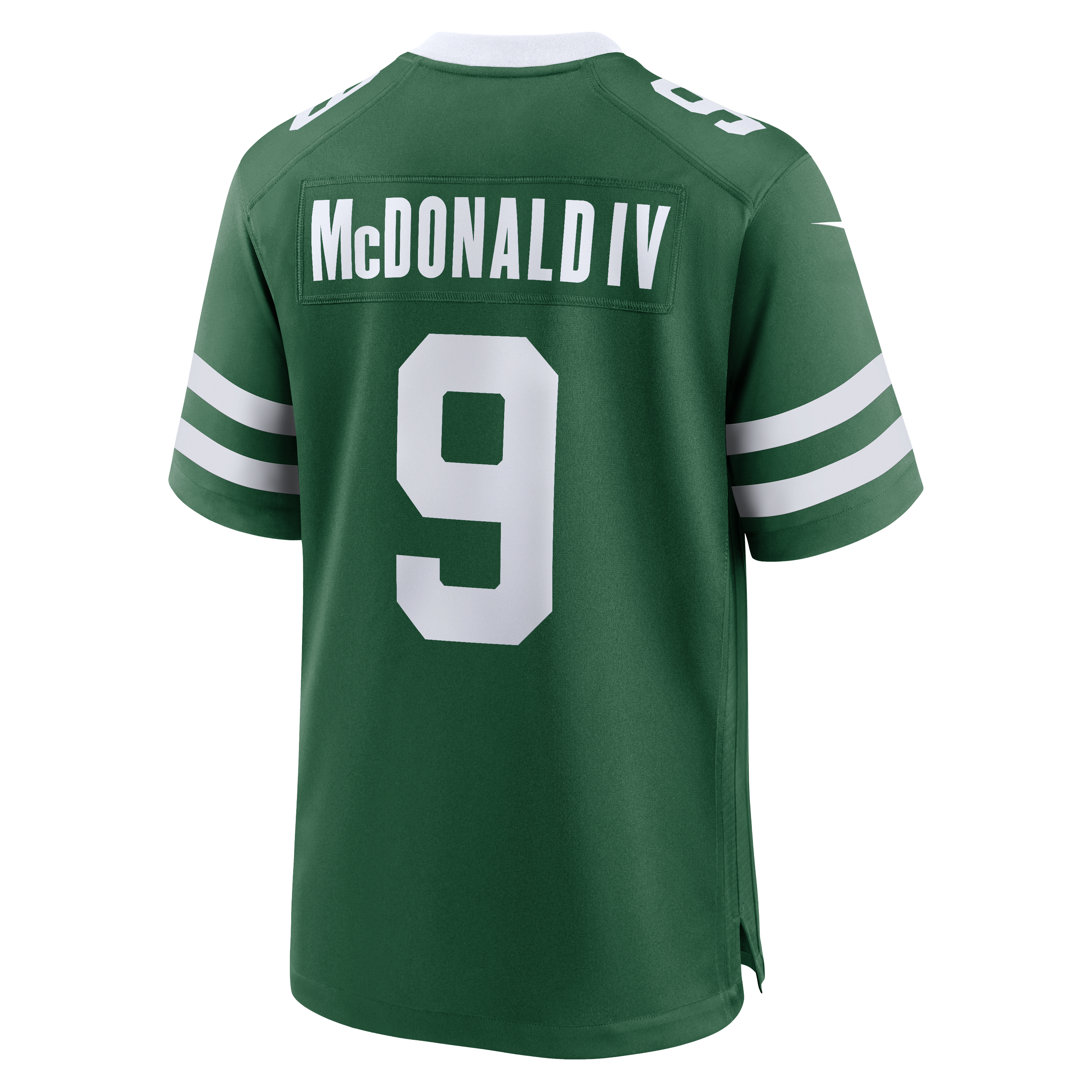 Will McDonald IV New York Jets Team Game Jersey - Legacy Green - Green - Image 4
