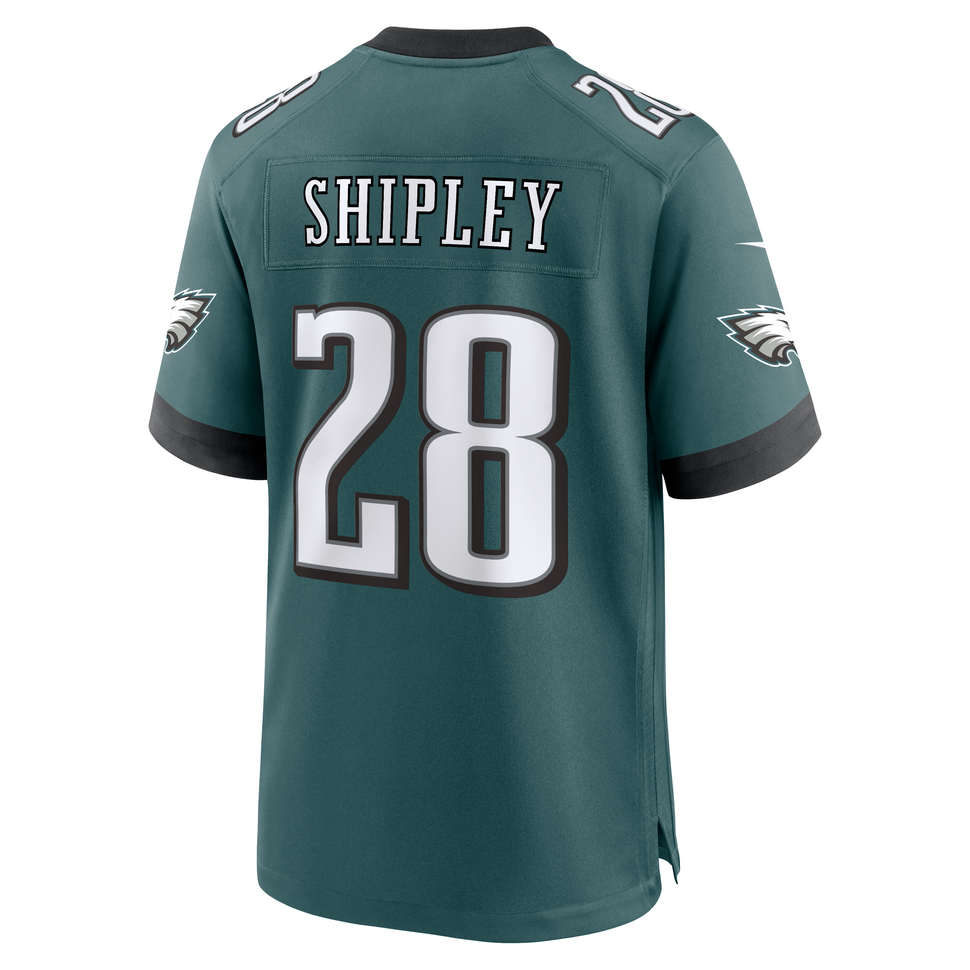 Will Shipley Philadelphia Eagles Team Game Jersey - Midnight Green - Image 4
