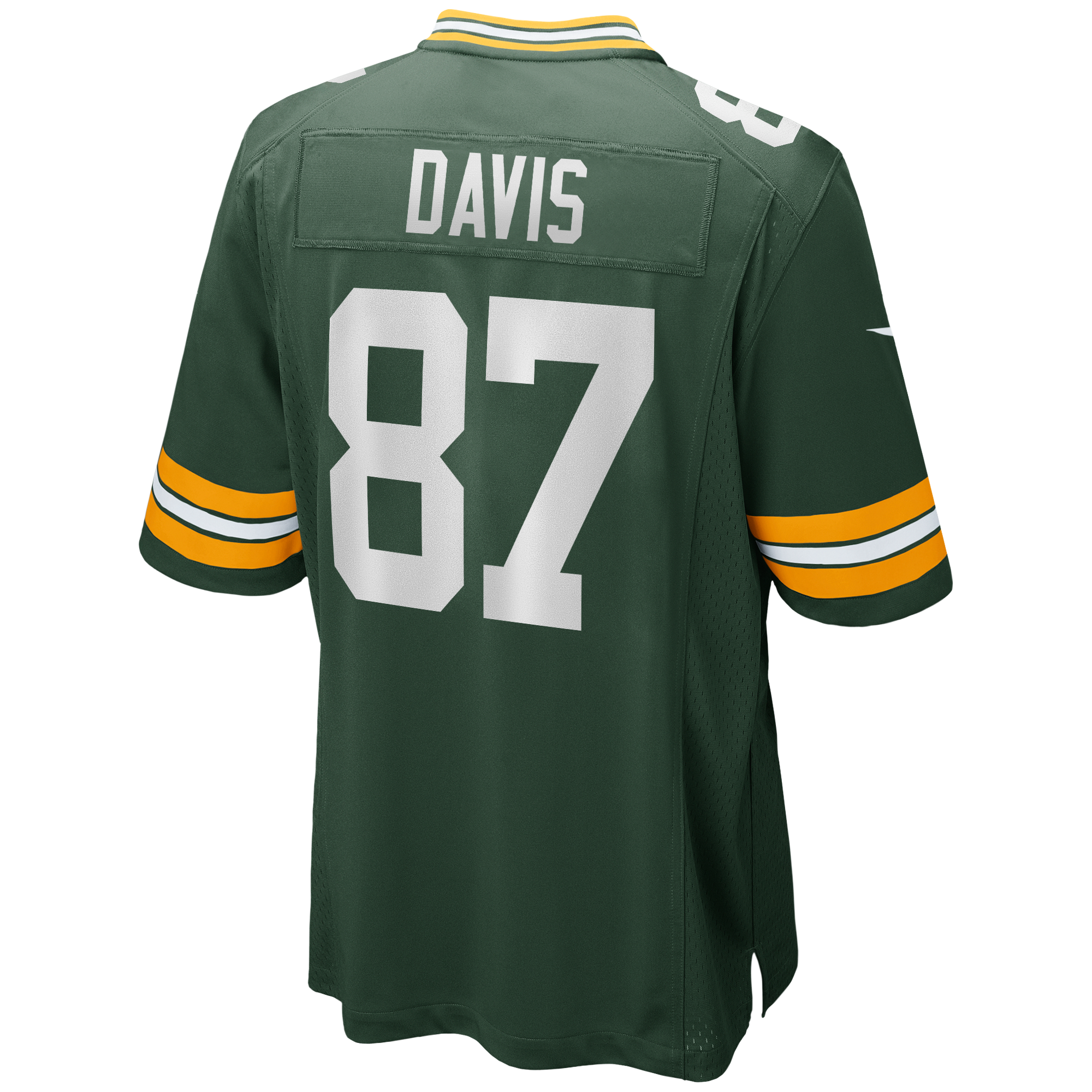 Willie Davis Green Bay Packers Game Retired Player Jersey - Green - Image 4
