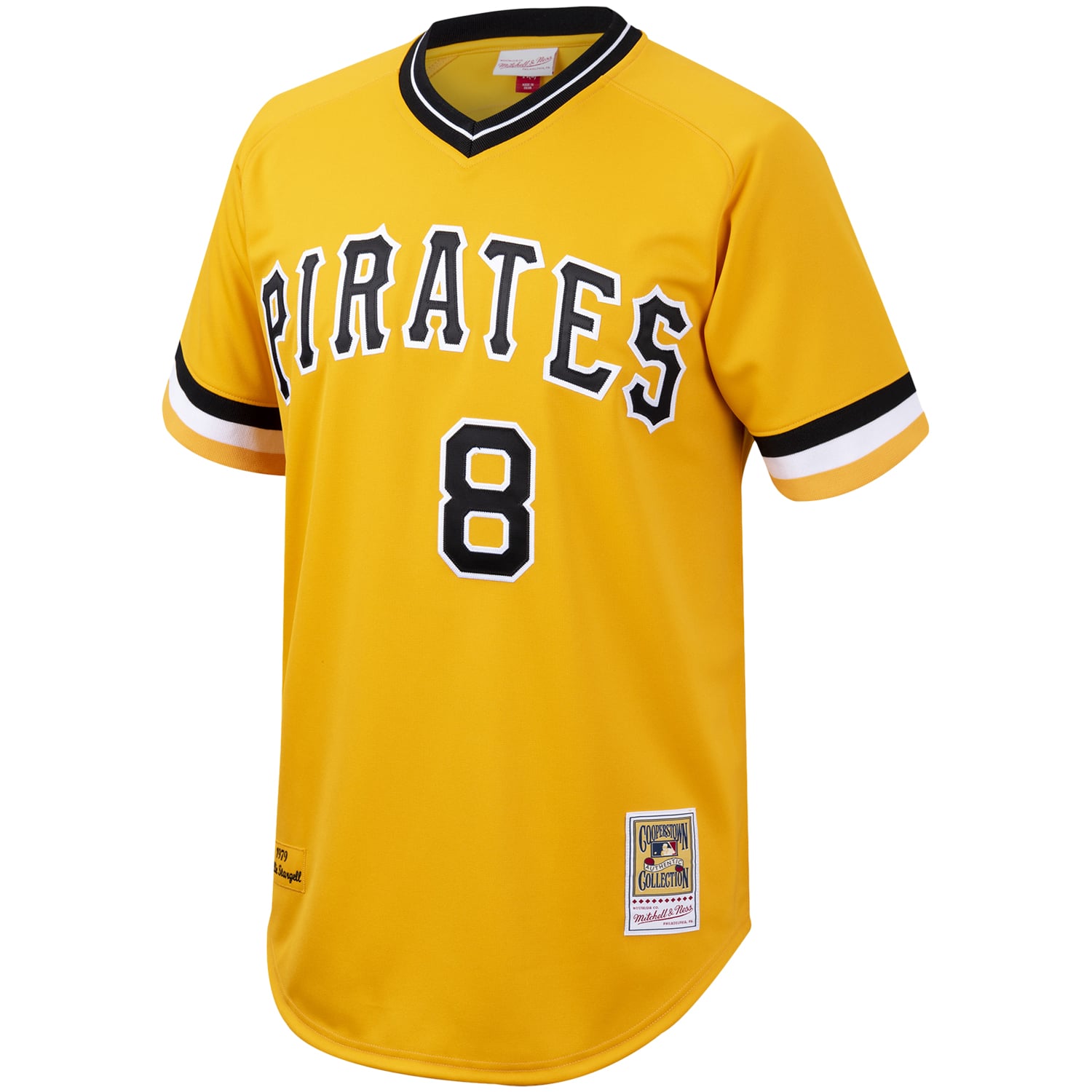 Willie Stargell Pittsburgh Pirates Cooperstown Collection Jersey - Gold - Image 3