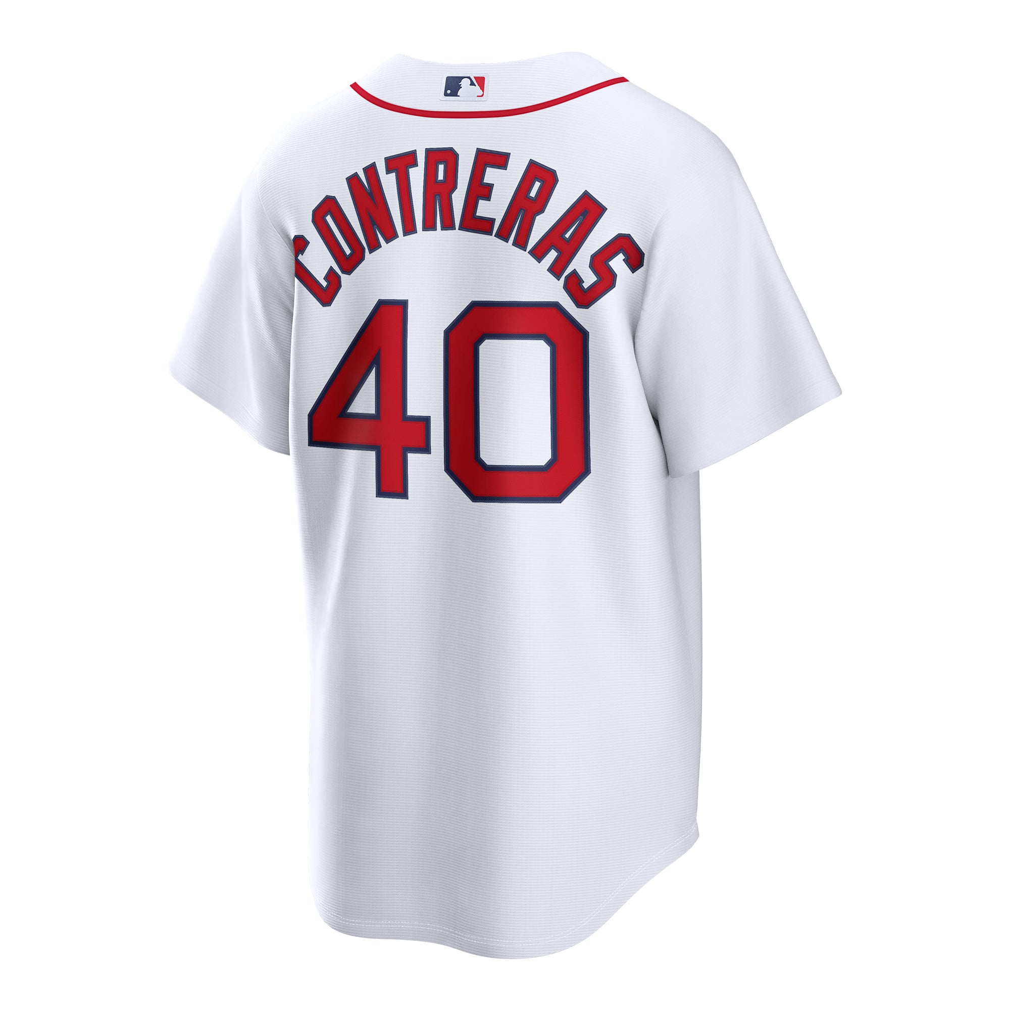 Willson Contreras Boston Red Sox Home Jersey - White - Image 4
