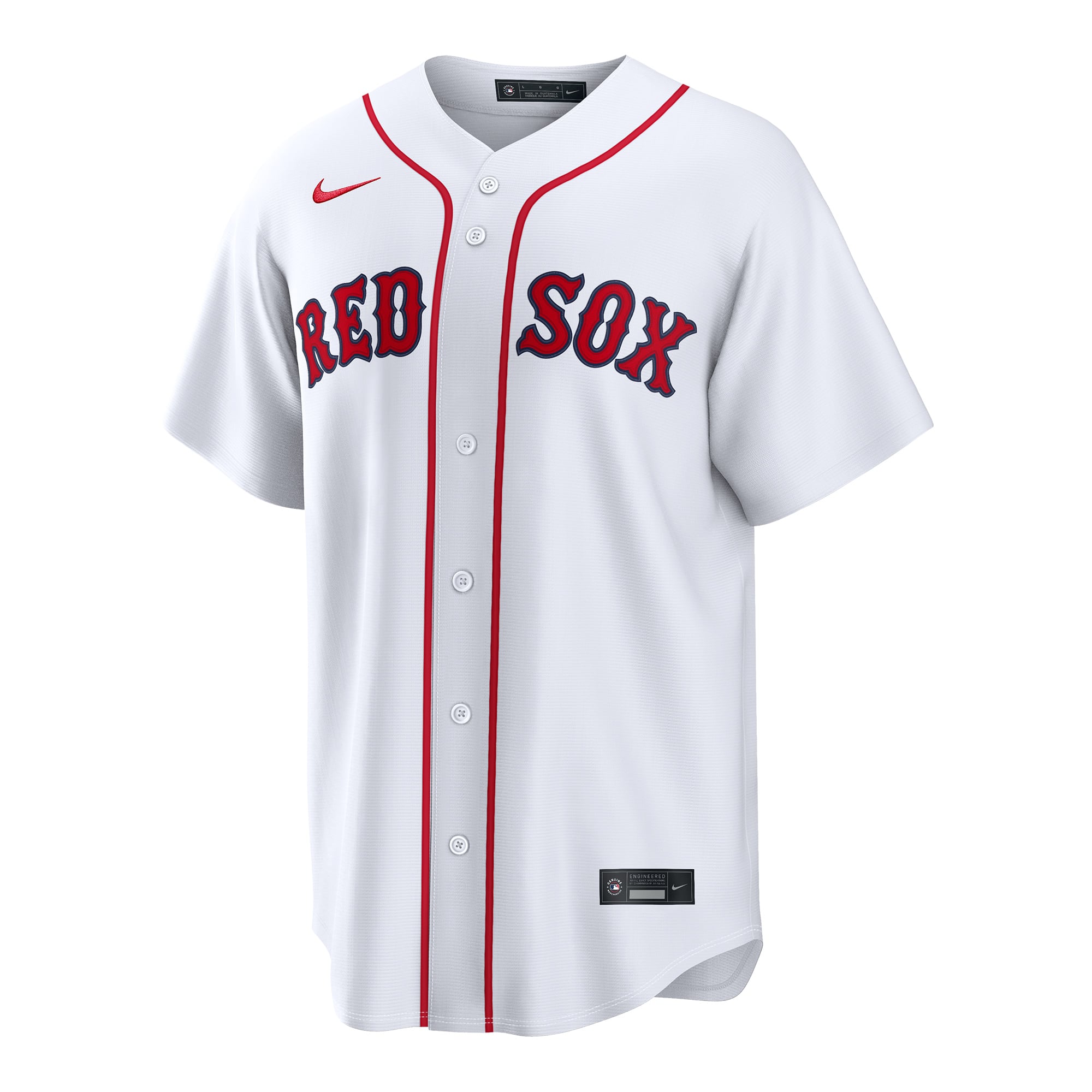 Willson Contreras Boston Red Sox Home Jersey - White - Image 3