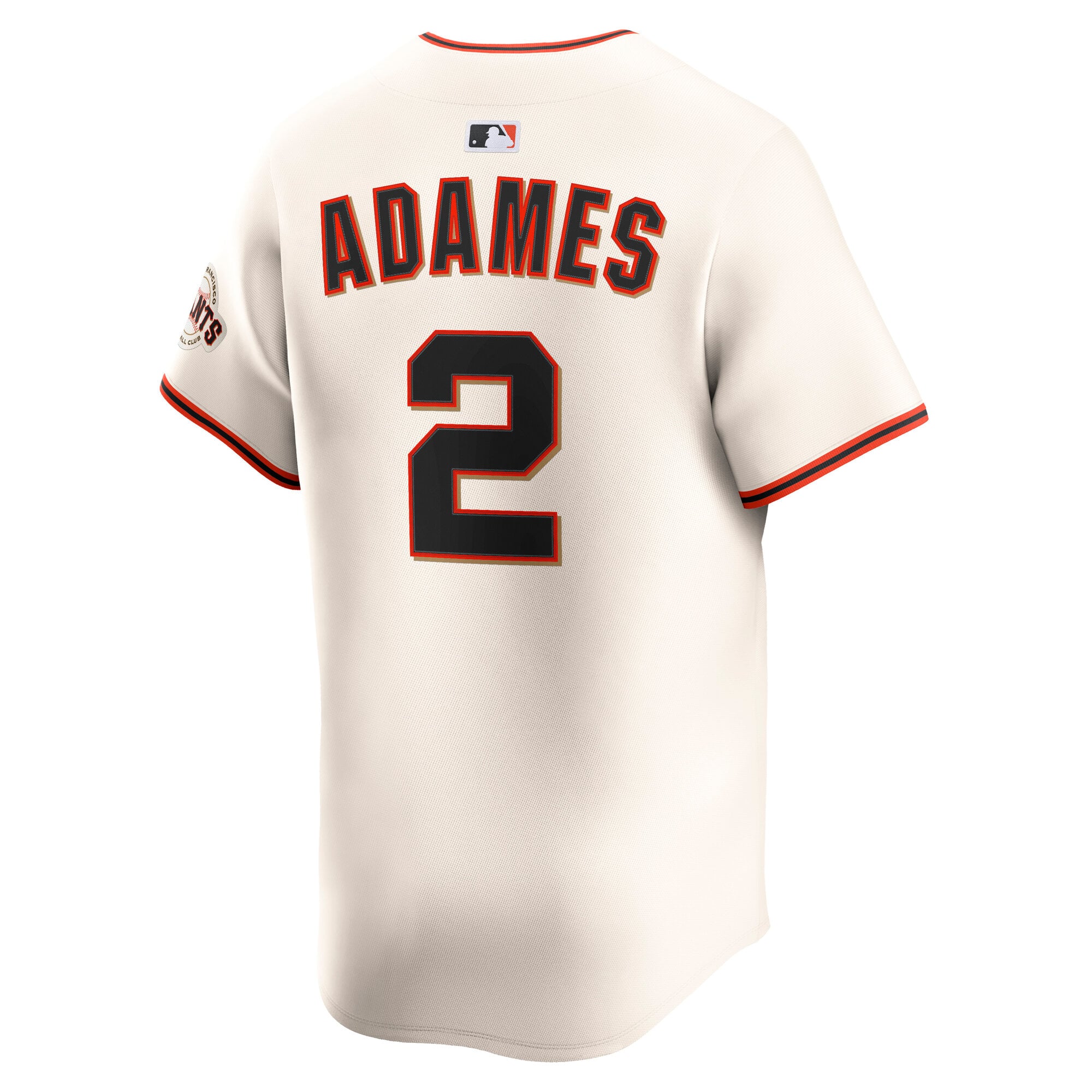 Willy Adames San Francisco Giants Home Limited Player Jersey - Cream - Image 4