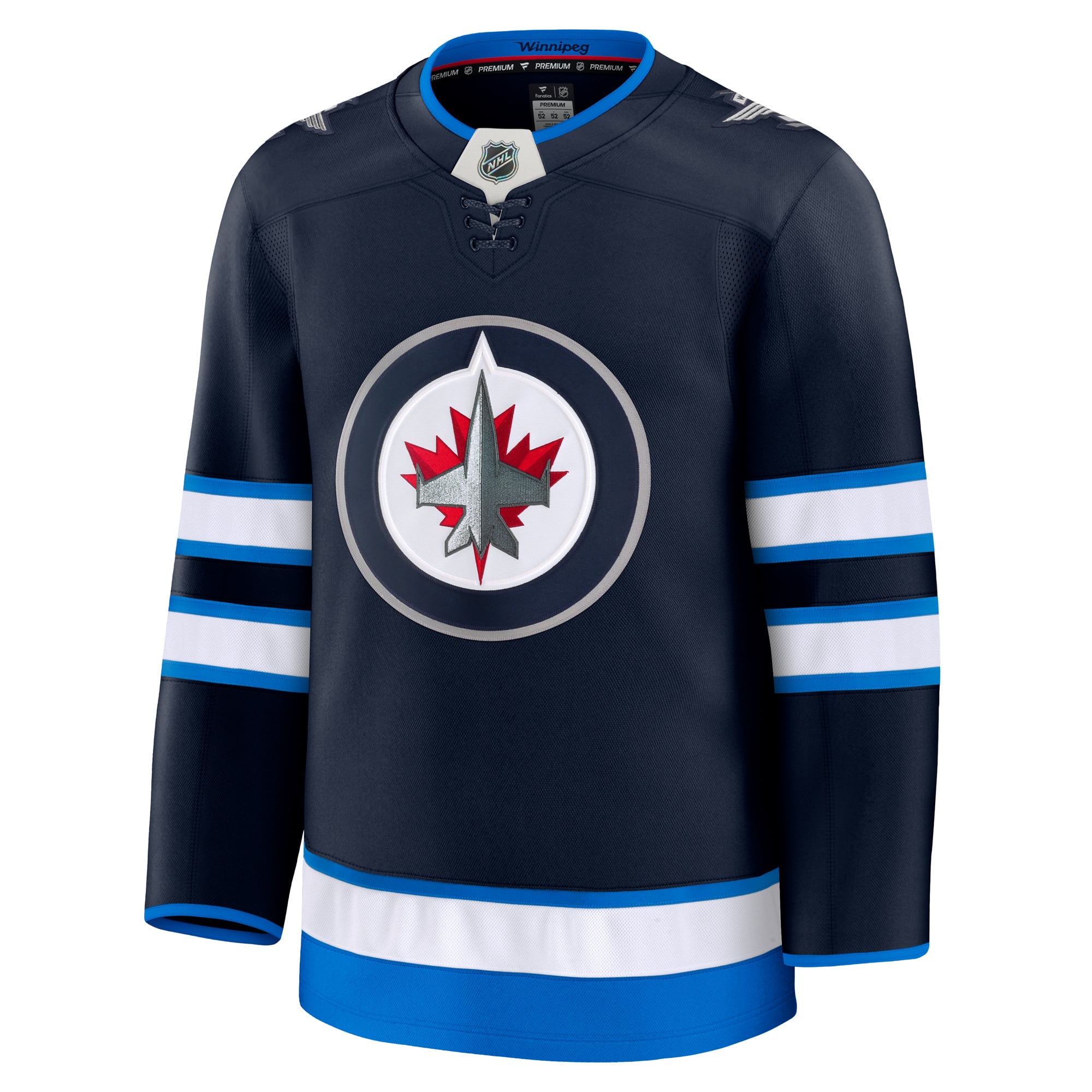 Winnipeg Jets Away Premium Jersey - Navy - Image 3