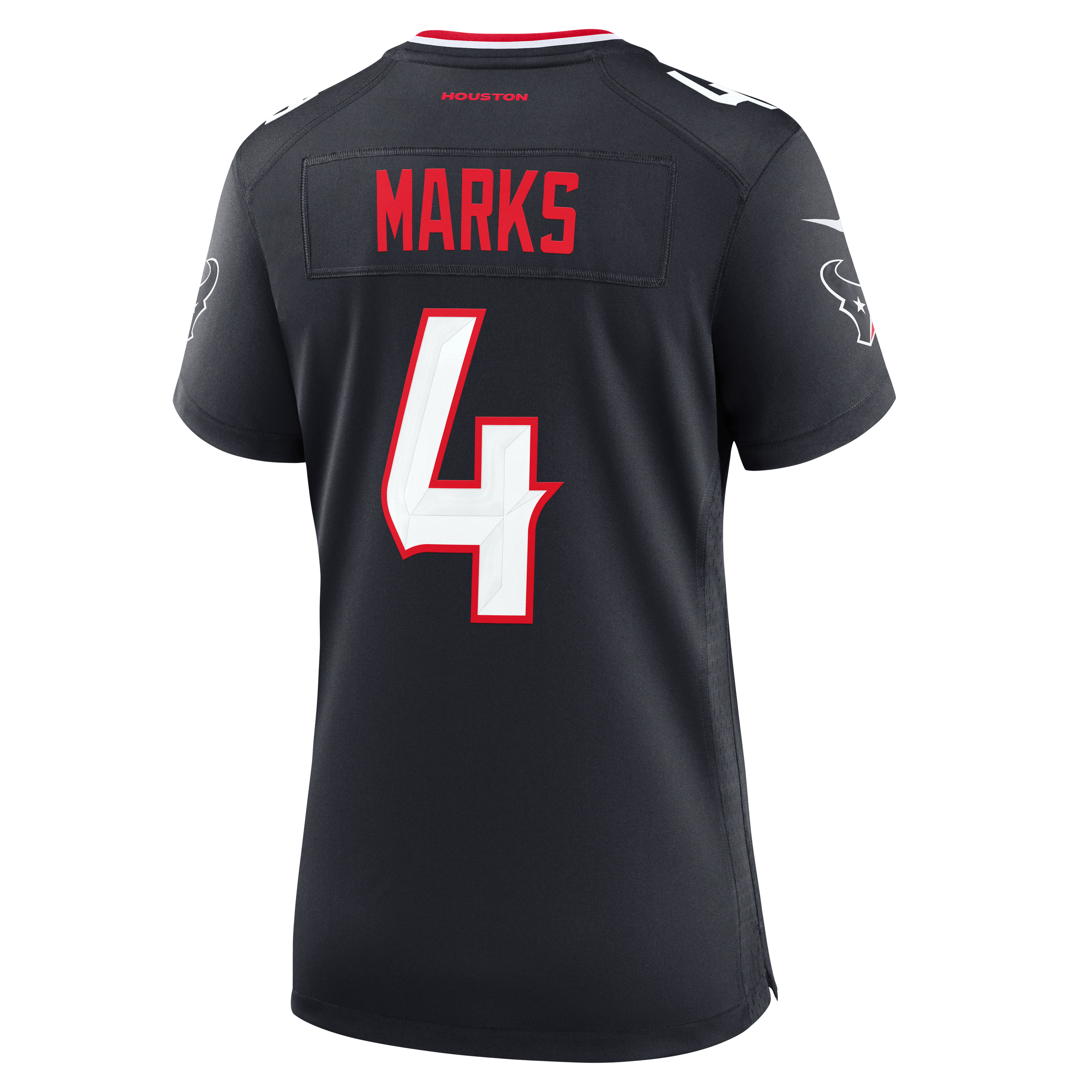Woody Marks Houston Texans Women's Team Game Jersey - Navy - Image 4
