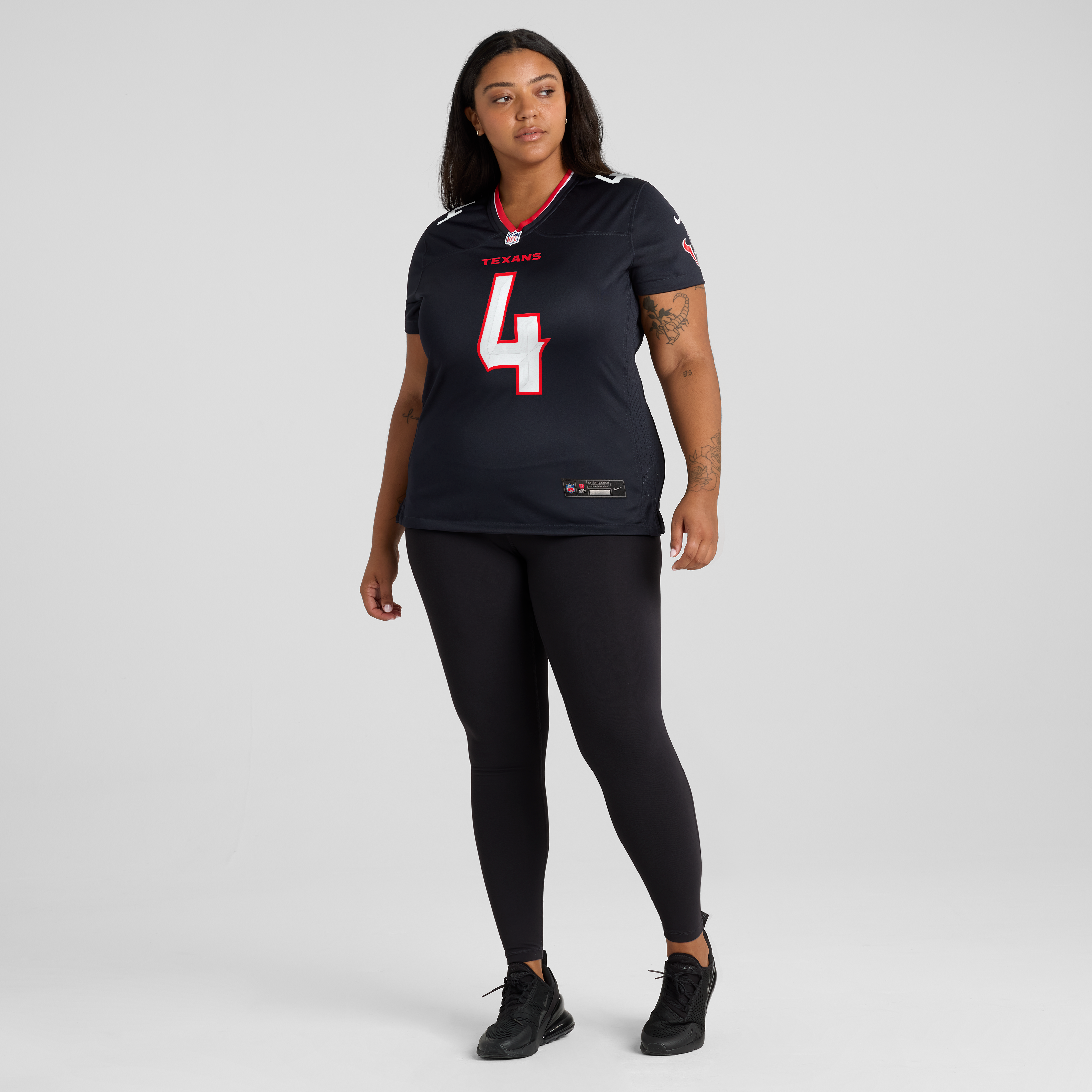 Woody Marks Houston Texans Women's Team Game Jersey - Navy - Image 7