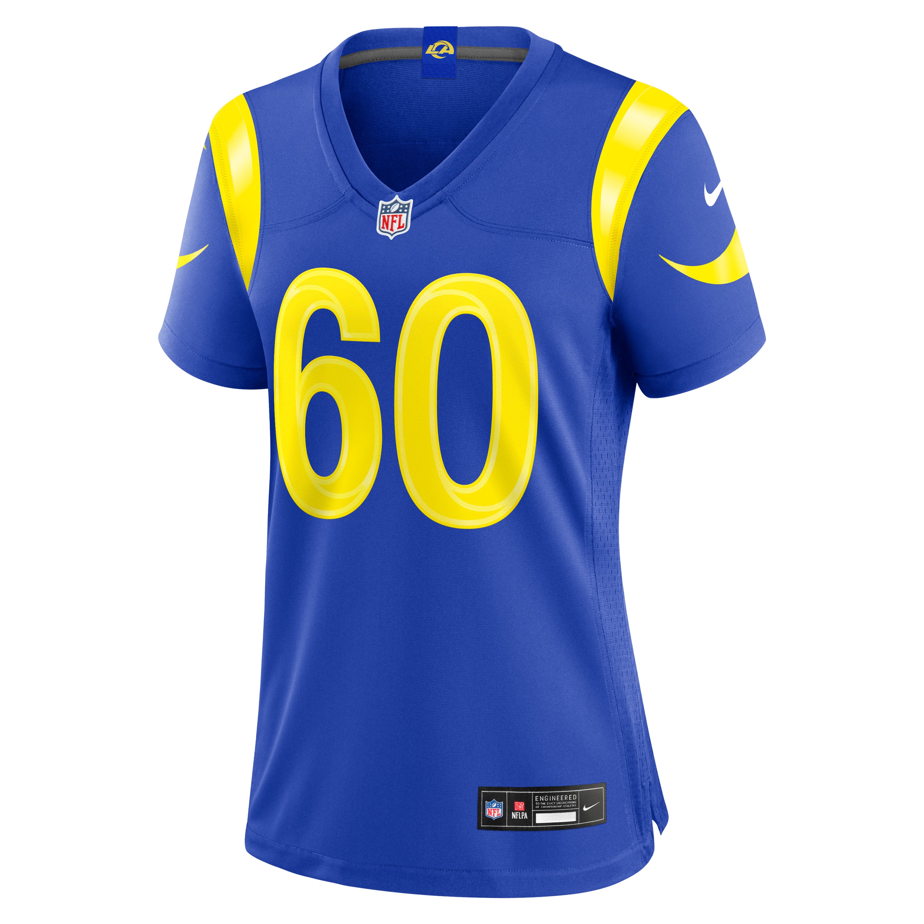 Wyatt Bowles Los Angeles Rams Women's Team Game Jersey - Royal - Image 3
