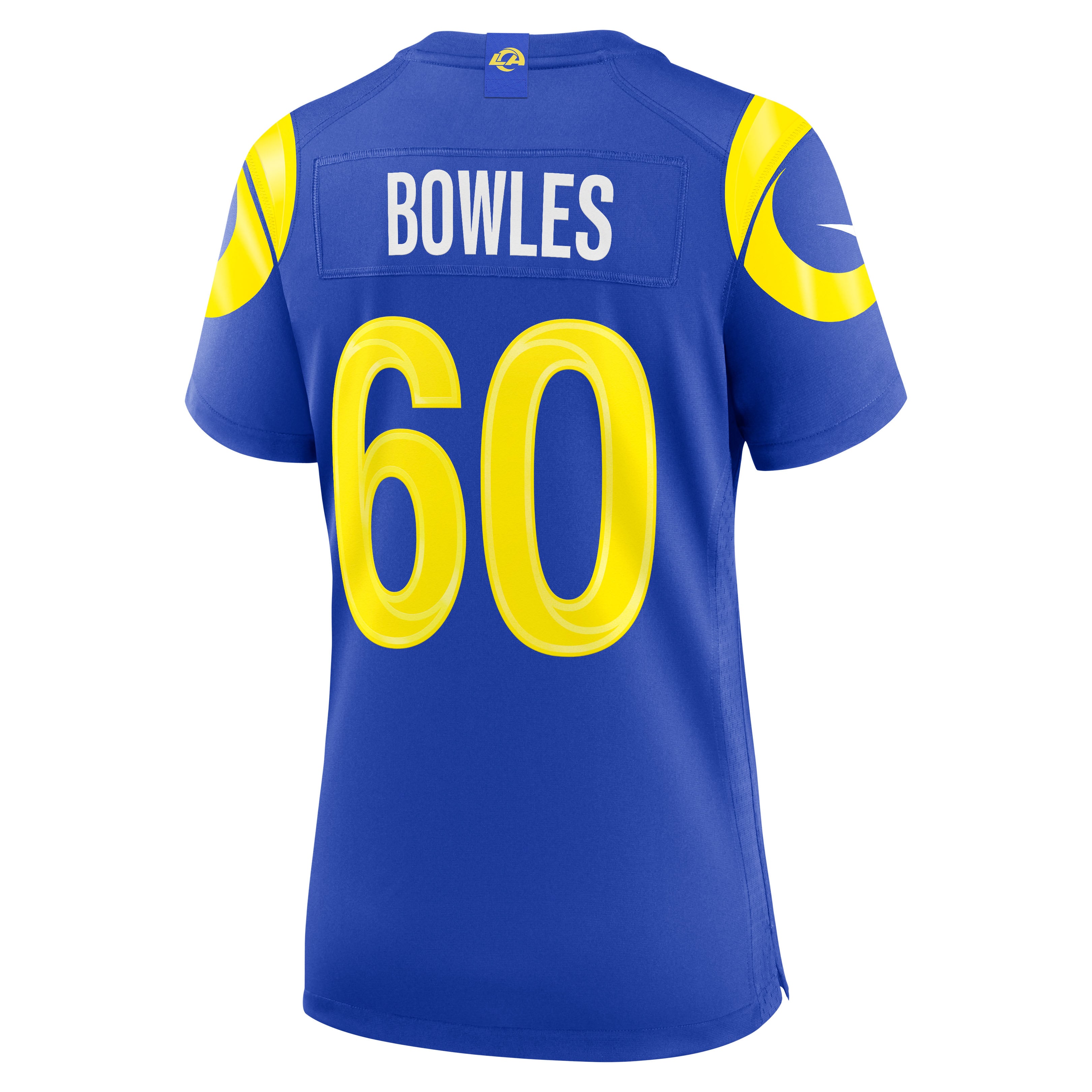 Wyatt Bowles Los Angeles Rams Women's Team Game Jersey - Royal - Image 4