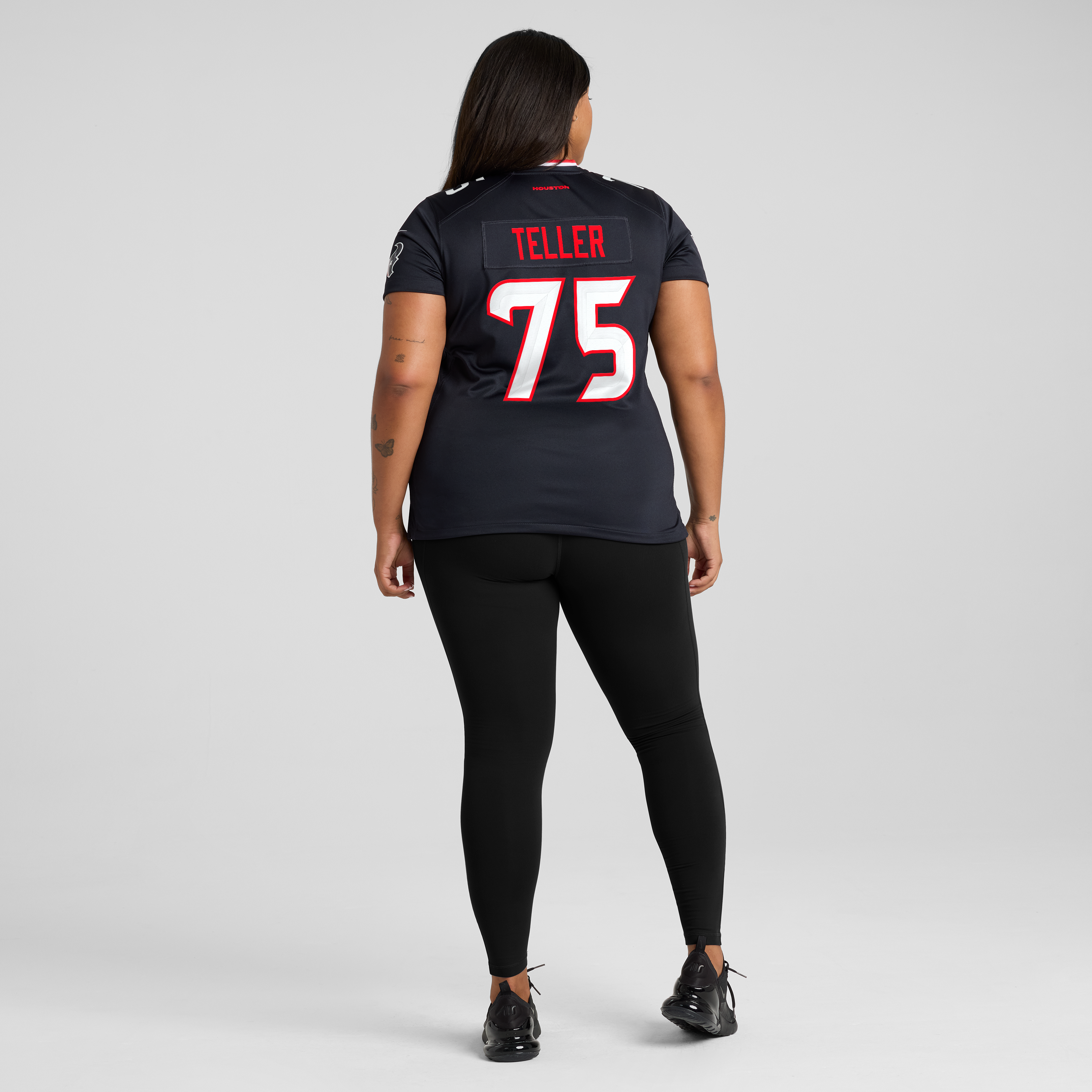 Wyatt Teller Houston Texans Women's Team Game Jersey - Navy - Image 8
