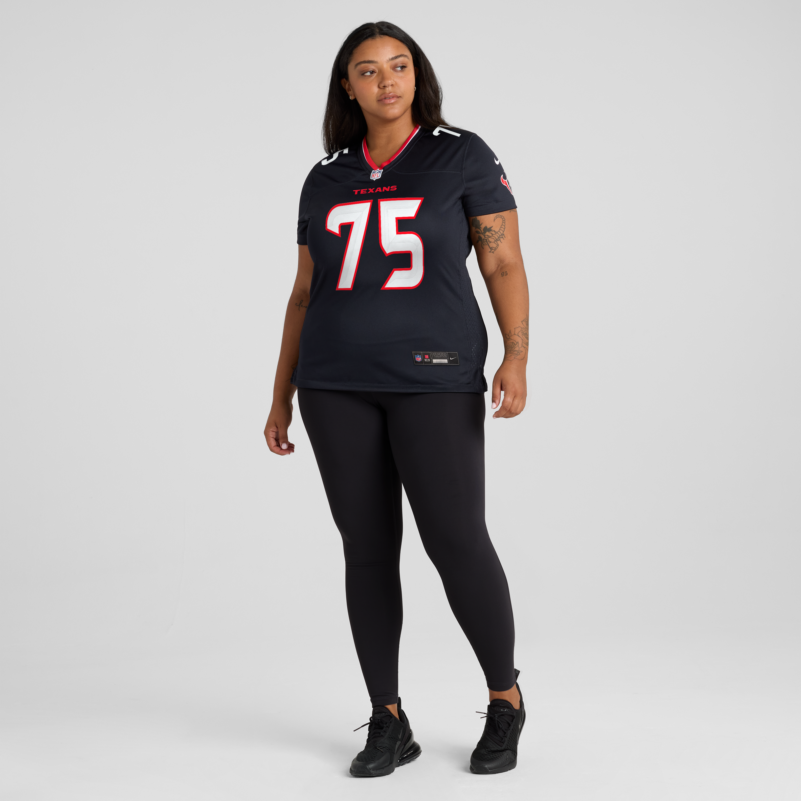 Wyatt Teller Houston Texans Women's Team Game Jersey - Navy - Image 7