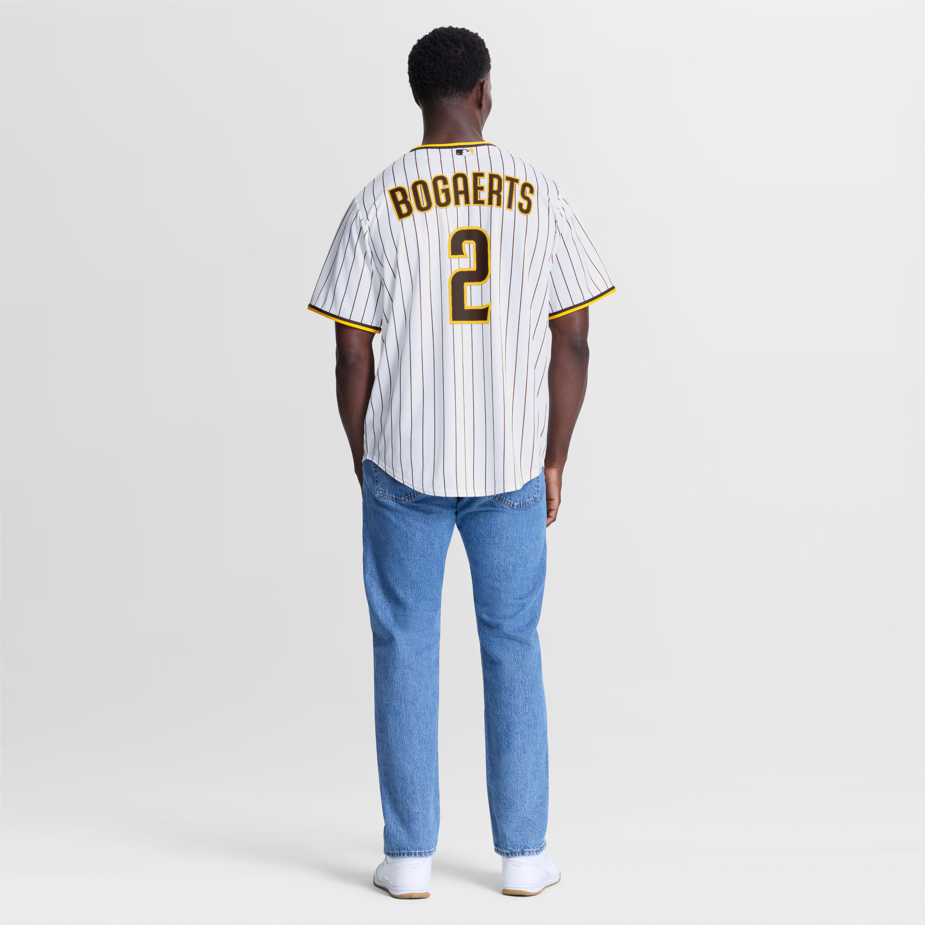 Xander Bogaerts San Diego Padres Home Jersey - White - Image 6