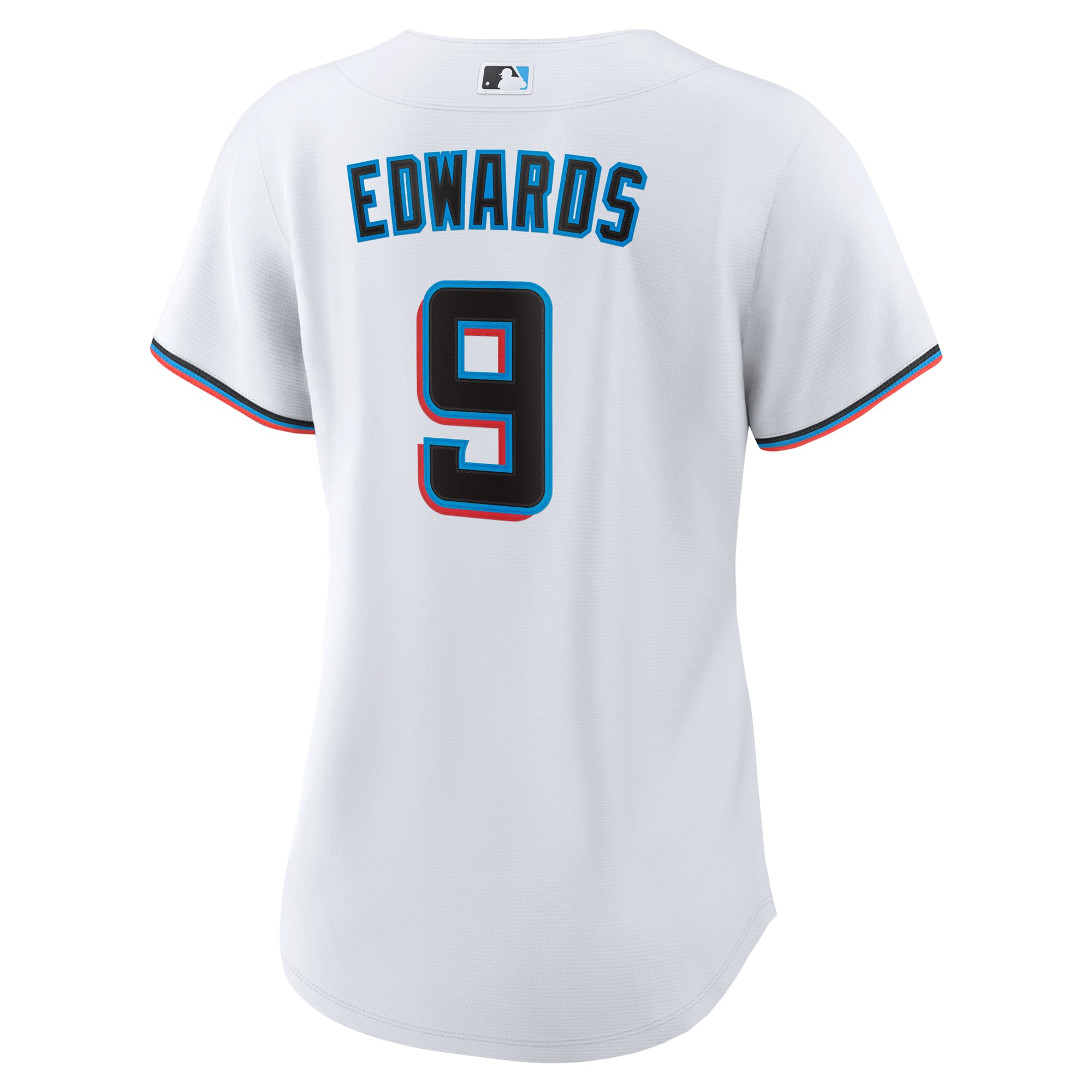 Xavier Edwards Miami Marlins Women's Home Jersey - White - Image 4