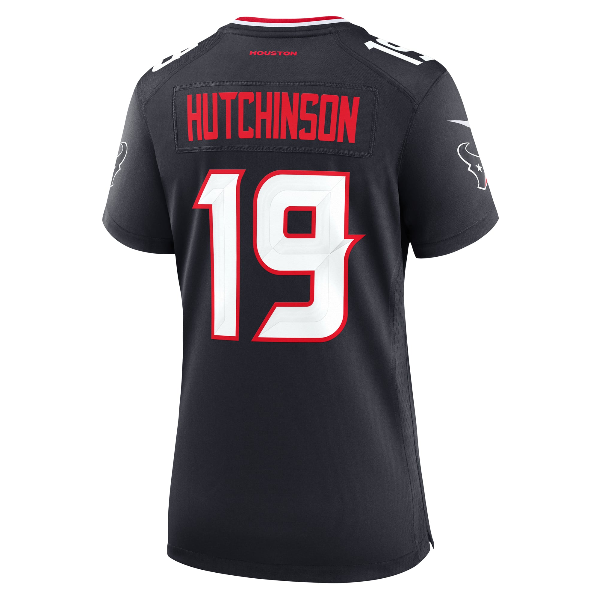 Xavier Hutchinson Houston Texans Women's Team Game Jersey - Navy - Image 4