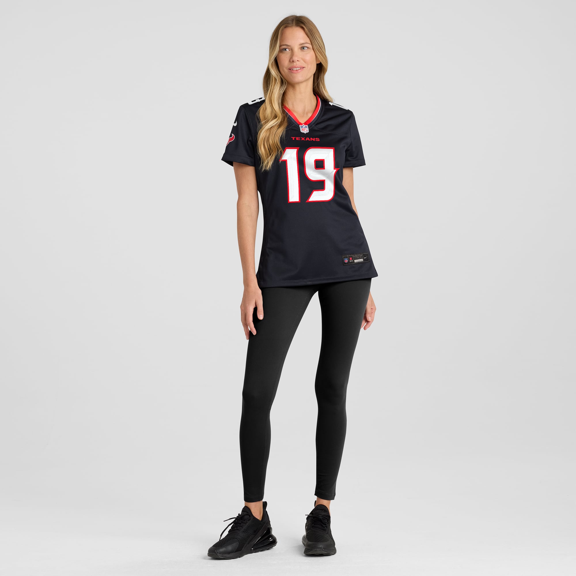 Xavier Hutchinson Houston Texans Women's Team Game Jersey - Navy - Image 5