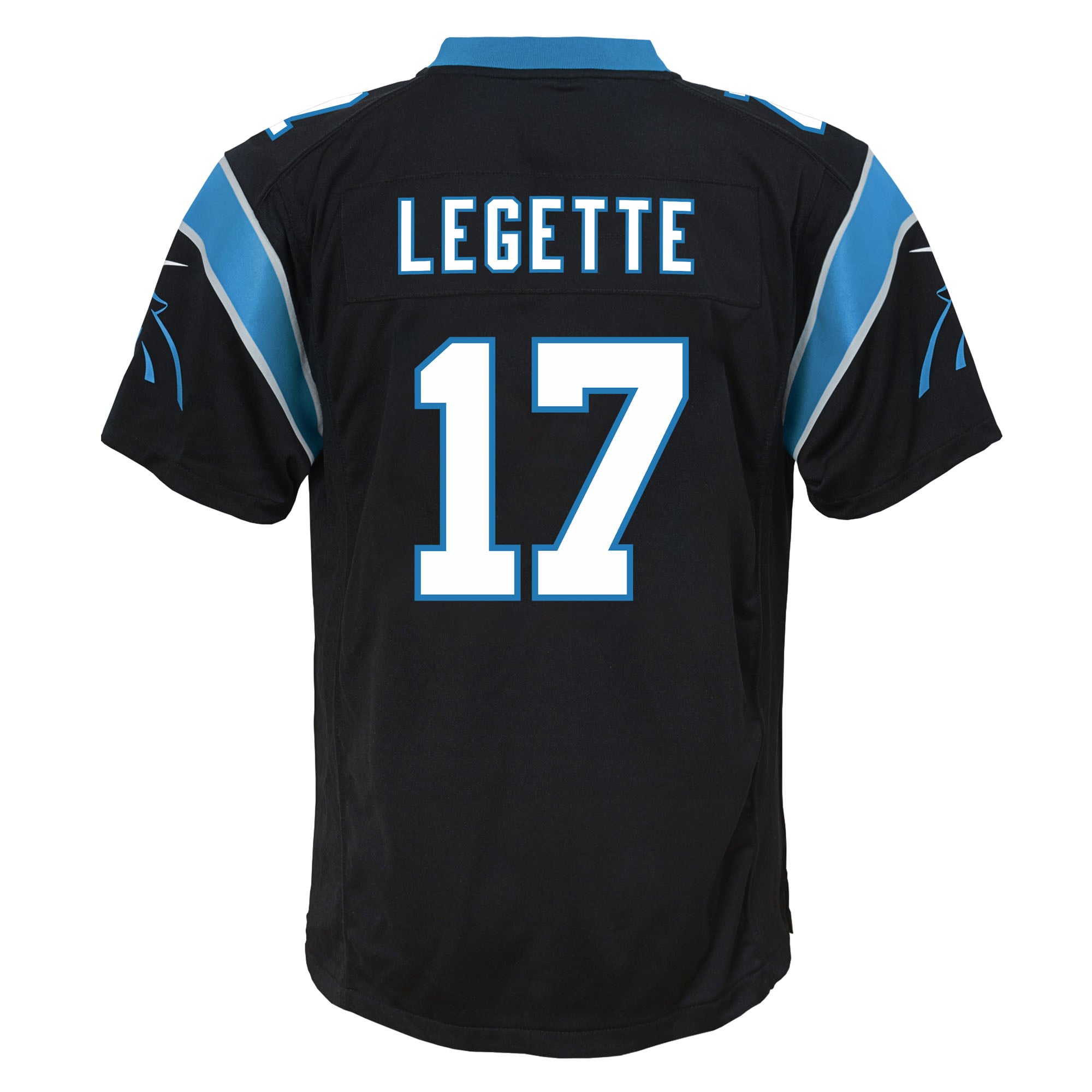 Xavier Legette Carolina Panthers Youth Team Game Jersey - Black - Image 4