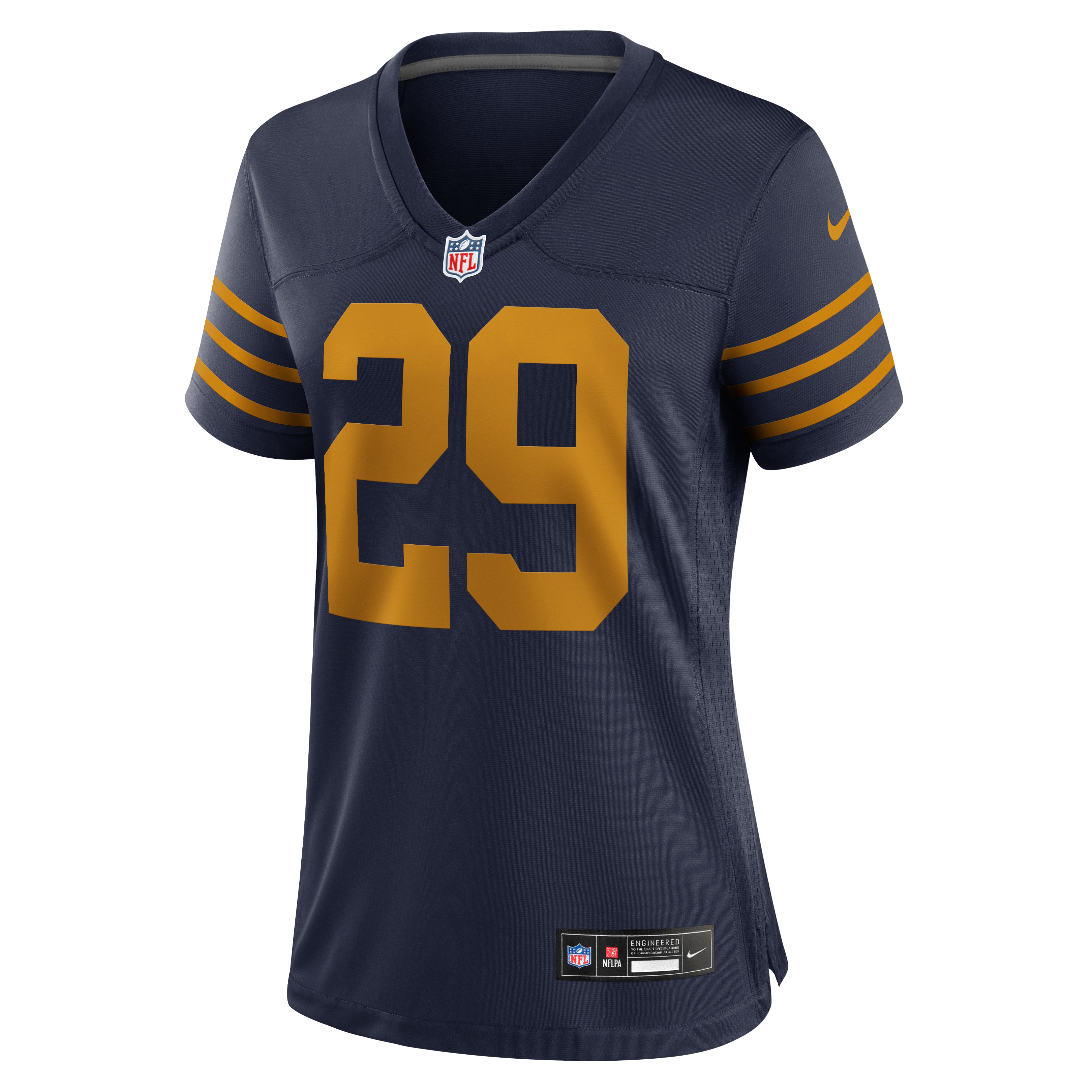 Xavier McKinney Green Bay Packers Women's Team Game Jersey - Green - Navy - Image 7
