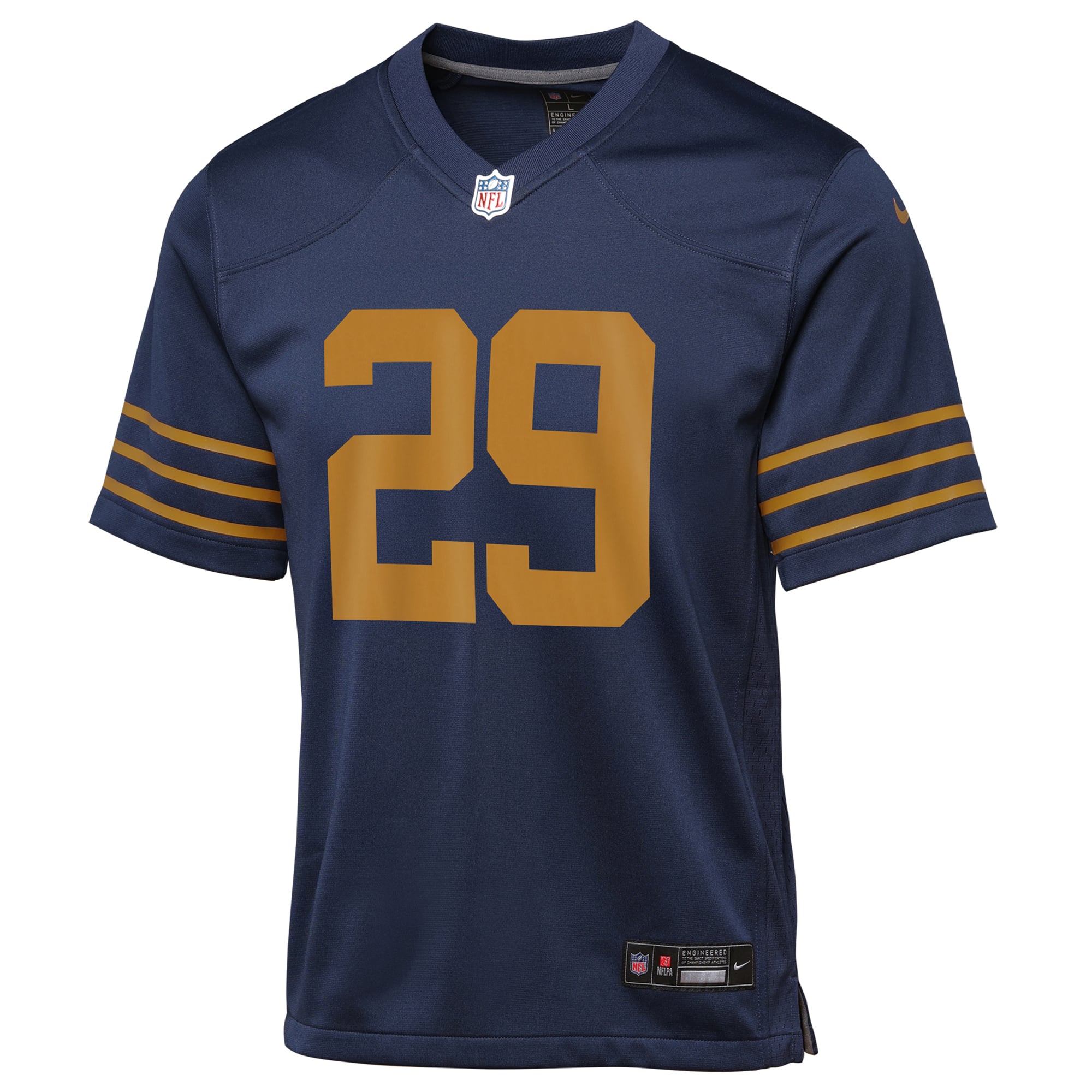 Xavier McKinney Green Bay Packers Youth The 1923 Classic Game Jersey - Navy - Image 3