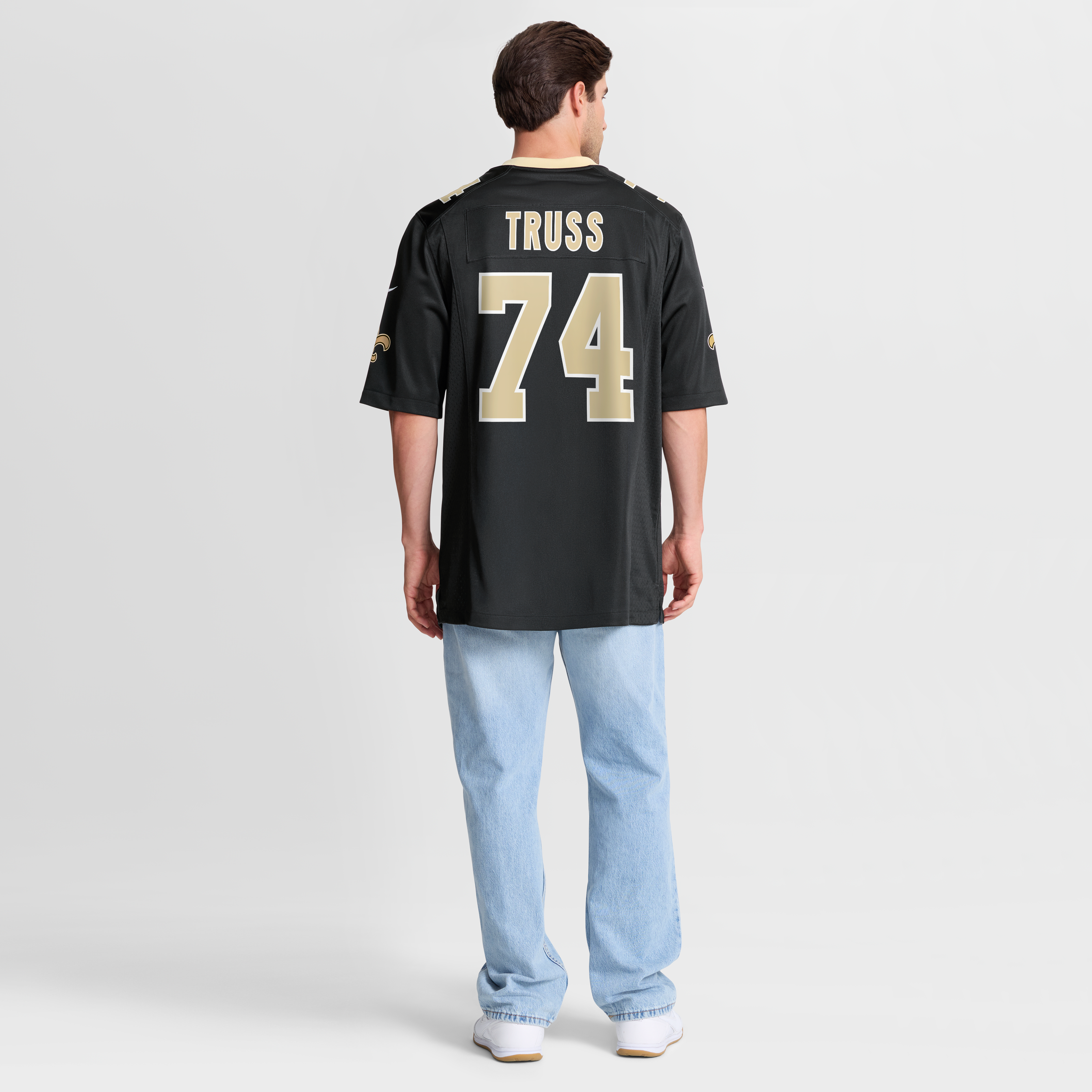Xavier Truss New Orleans Saints Team Game Jersey - Black - Image 9
