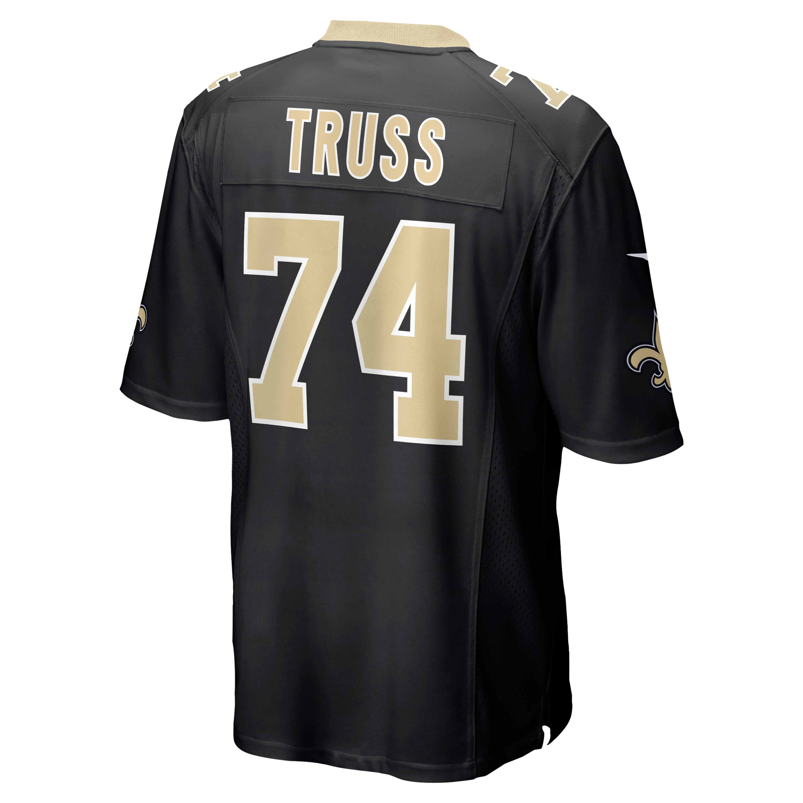 Xavier Truss New Orleans Saints Team Game Jersey - Black - Image 4