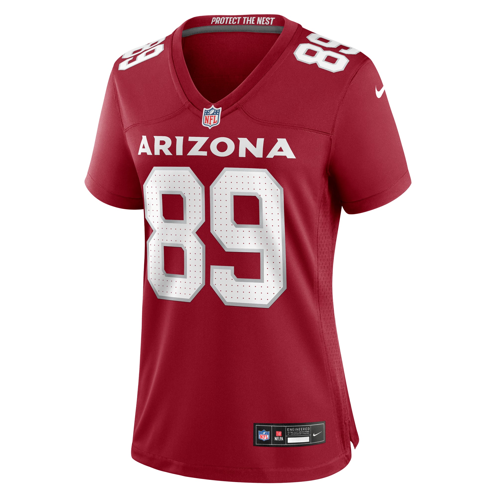 Xavier Weaver Arizona Cardinals Women's Game Jersey - Cardinal - Image 3