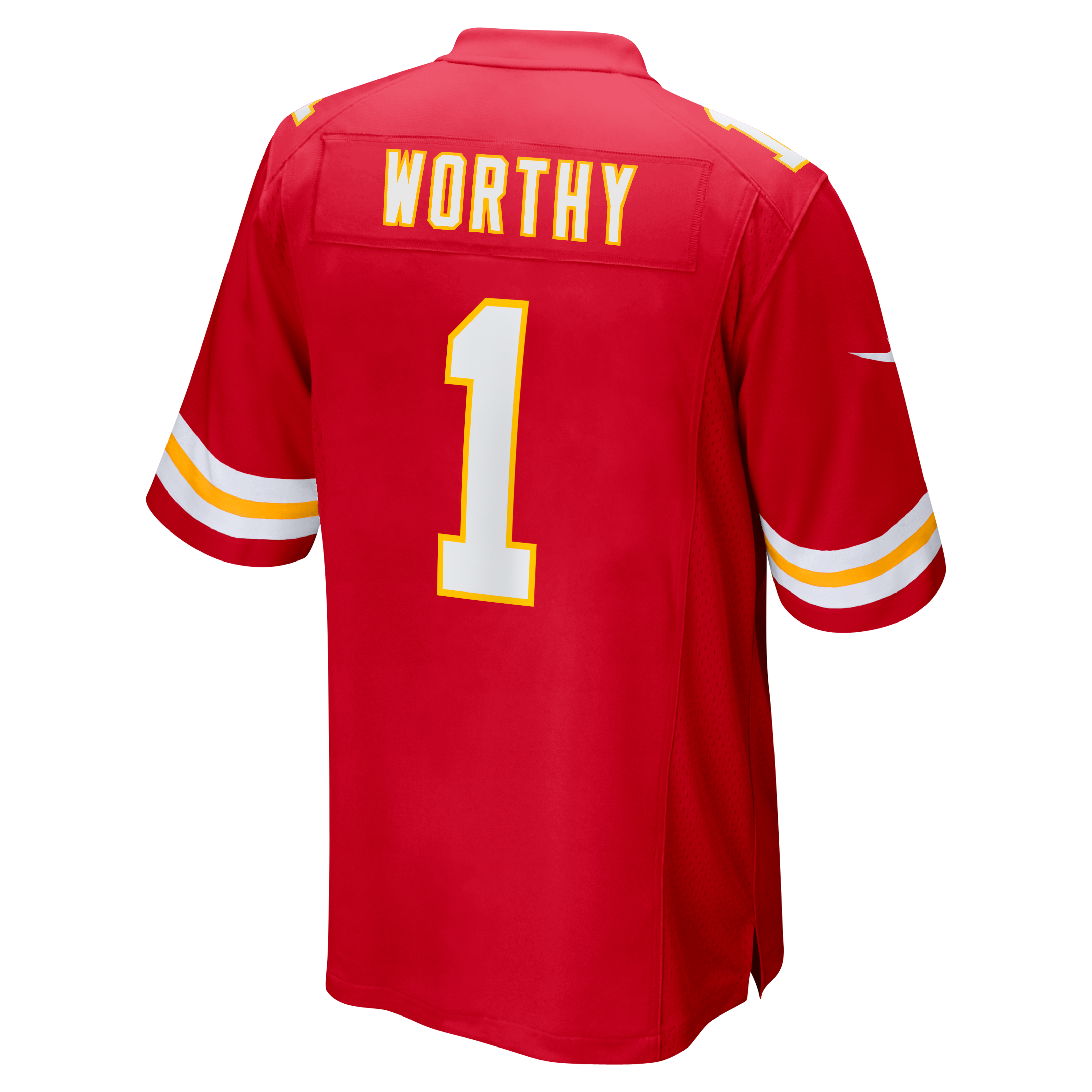 Xavier Worthy Kansas City Chiefs Player Game Jersey - Red - Image 4