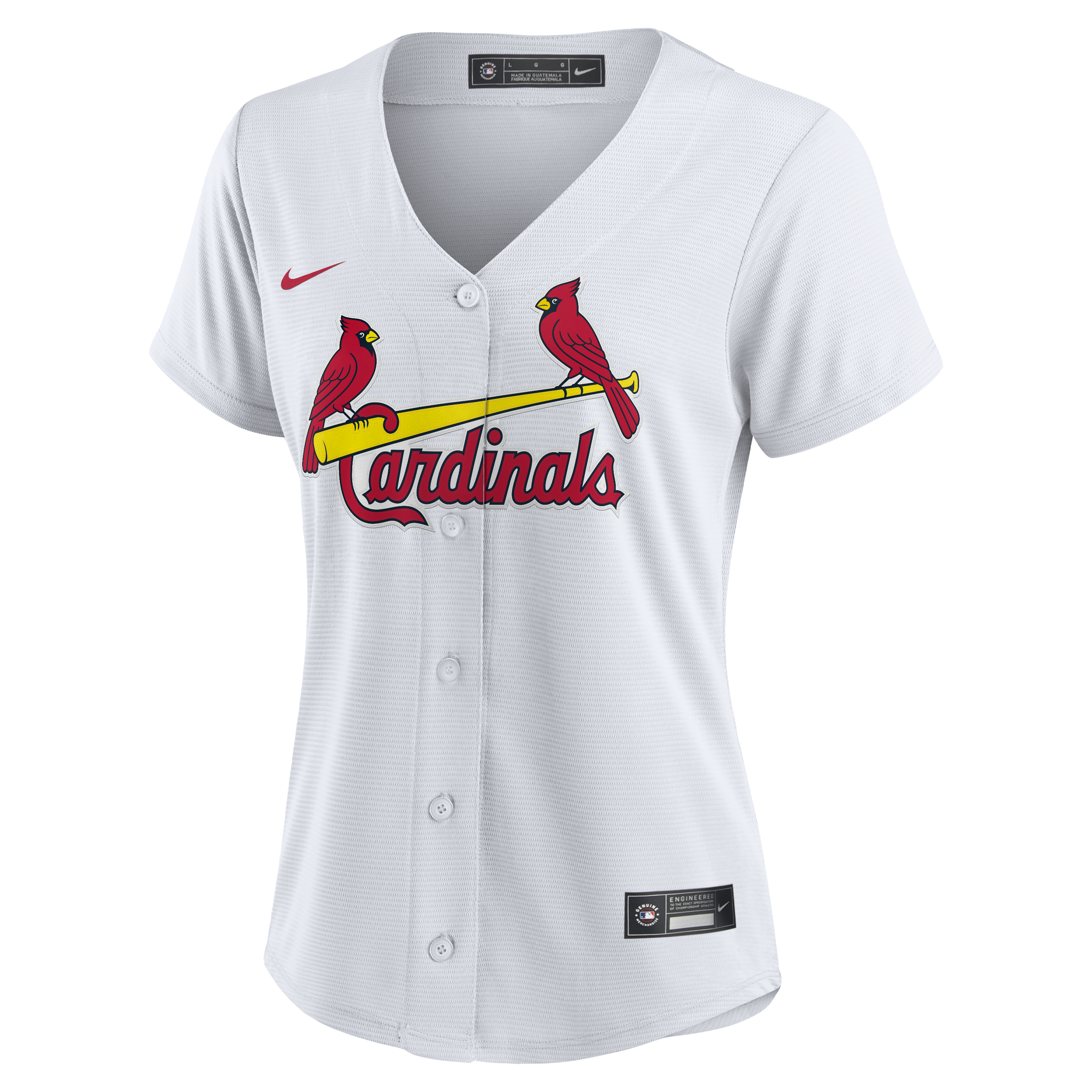 Yadier Molina St. Louis Cardinals Women's Home Jersey - White - Image 3