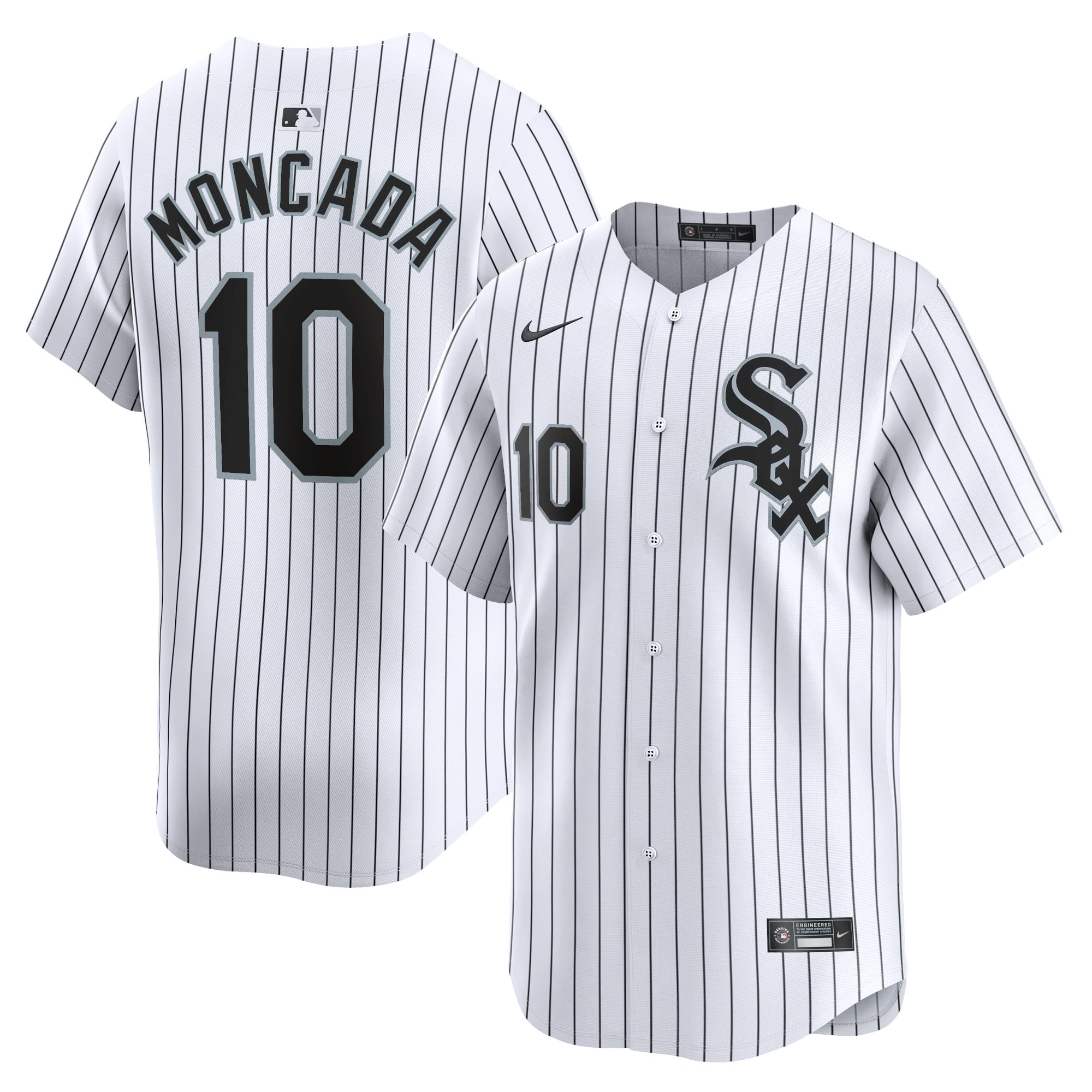Yoan Moncada Chicago White Sox Home Limited Player Jersey - White - Image 2