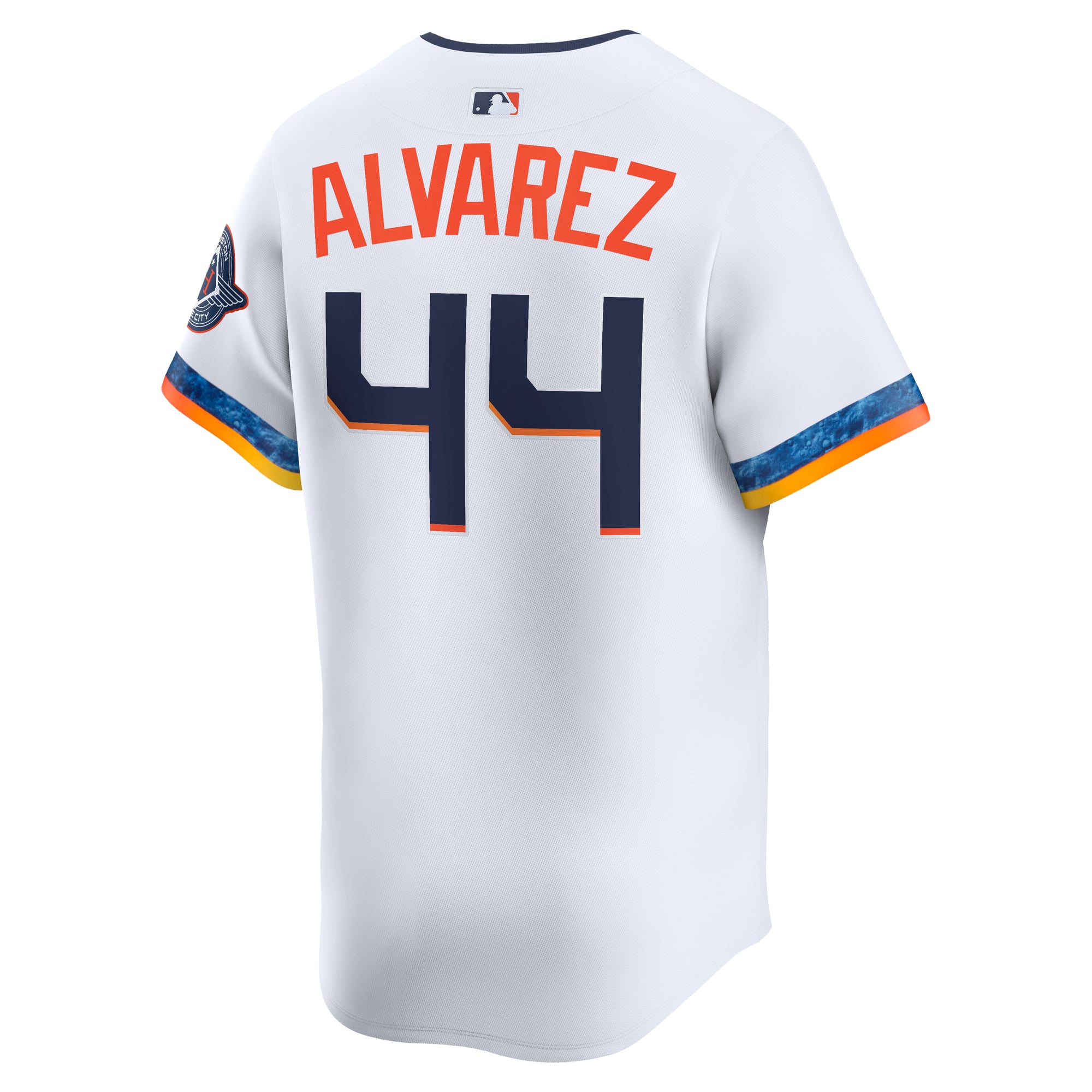 Yordan Alvarez Houston Astros 2025 City Connect Limited Player Jersey - White - Image 4