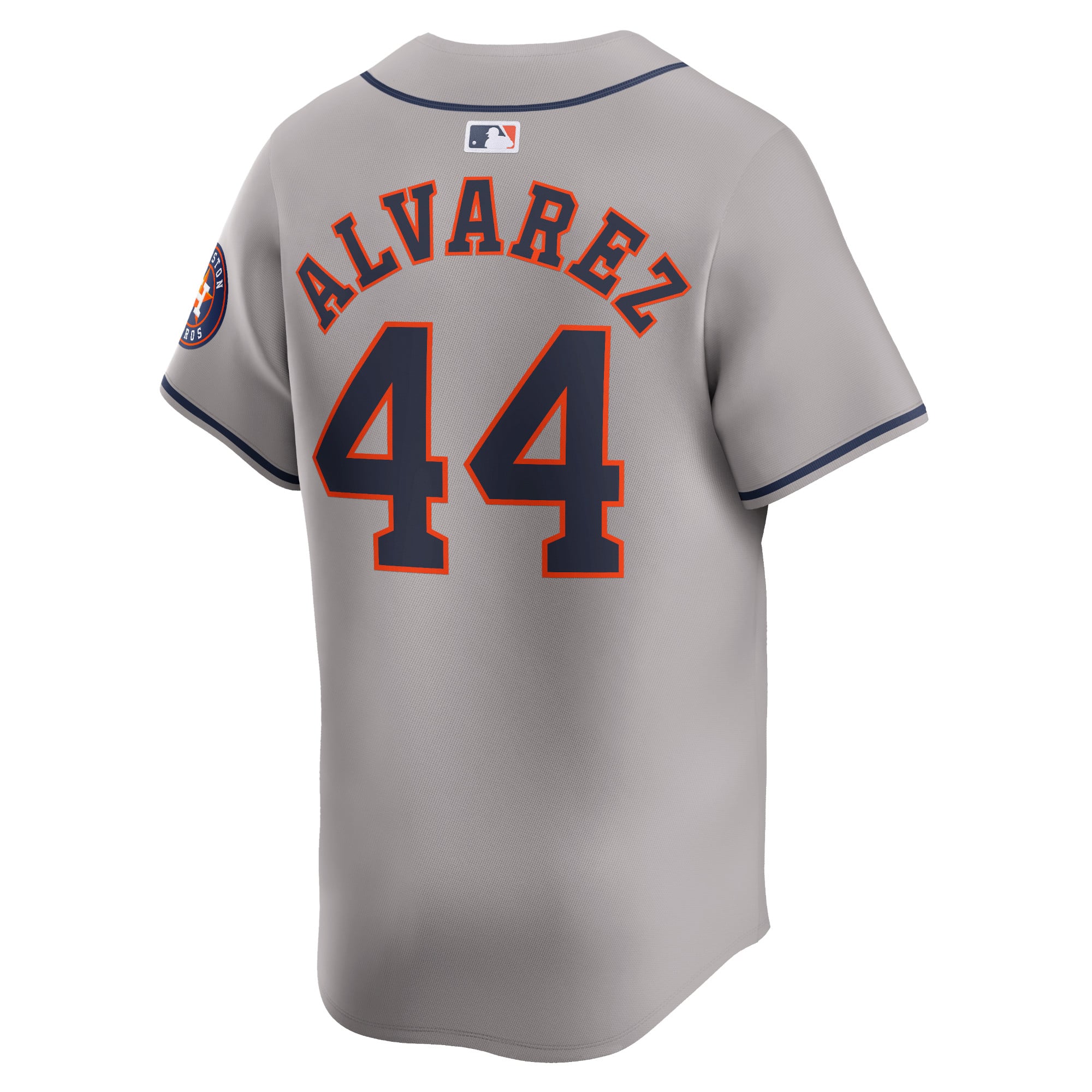 Yordan Alvarez Houston Astros Away Limited Player Jersey - Gray - Image 4