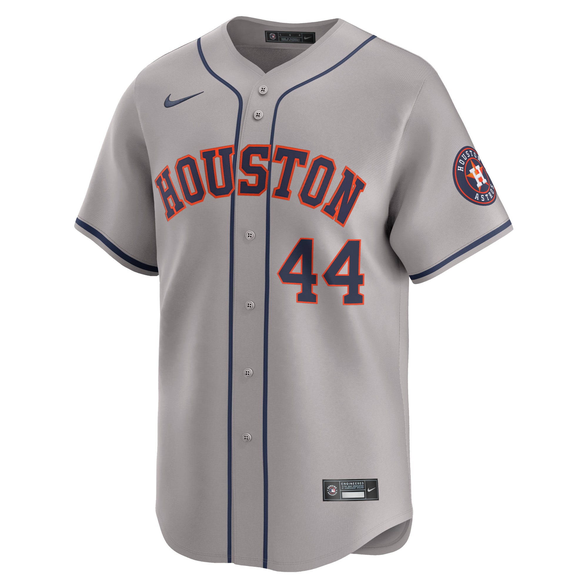 Yordan Alvarez Houston Astros Away Limited Player Jersey - Gray - Image 3