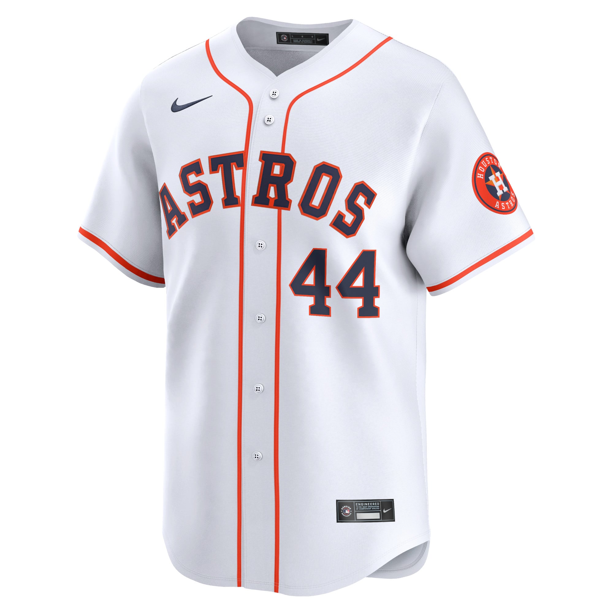 Yordan Alvarez Houston Astros Away Limited Player Jersey - White - Image 3
