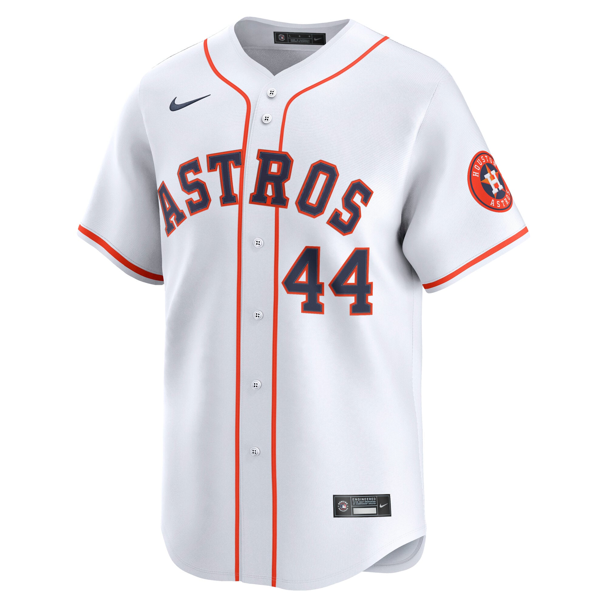 Yordan Alvarez Houston Astros Home Limited Player Jersey - White - Image 3