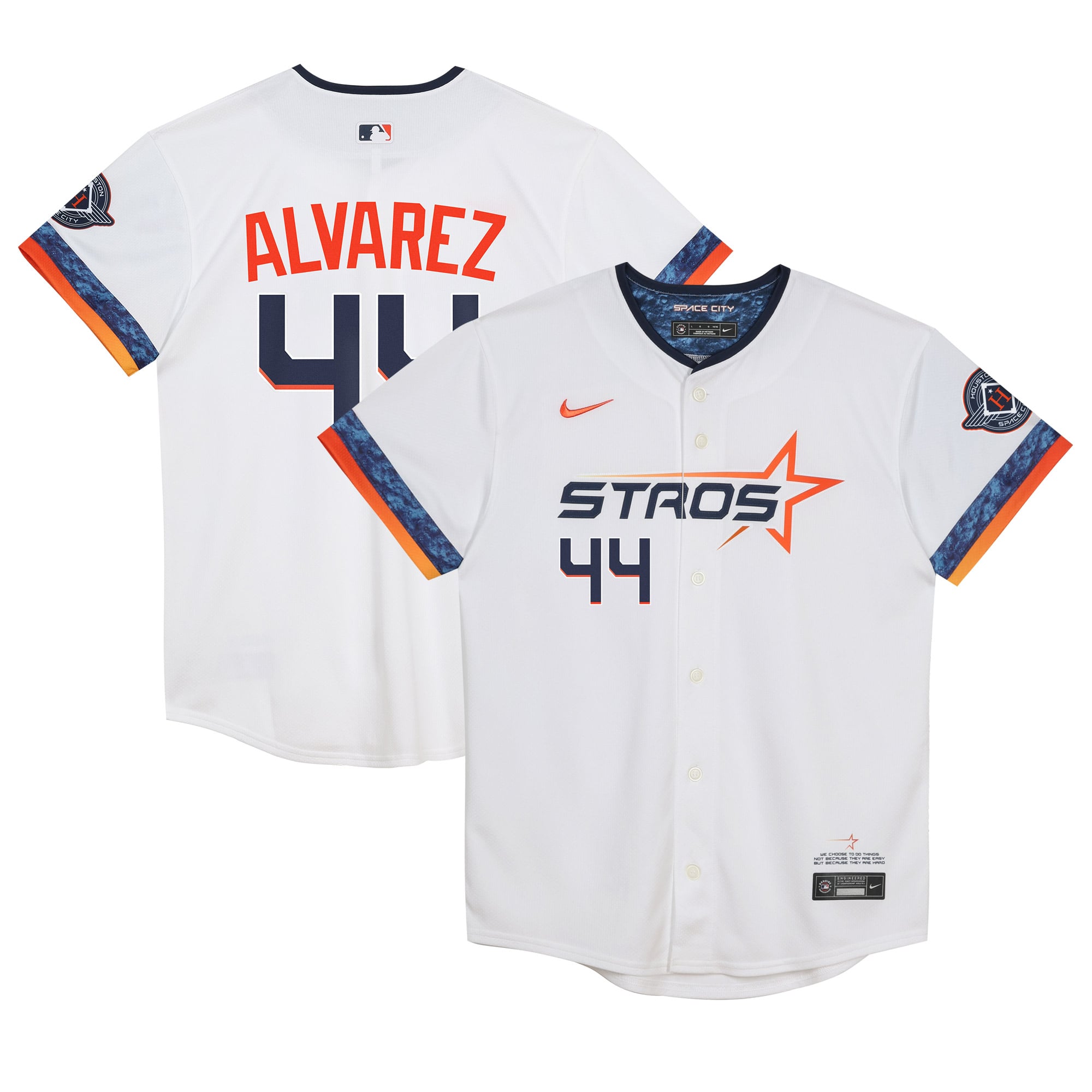 Yordan Alvarez Houston Astros Preschool 2025 City Connect Limited Player Jersey - White - Image 2
