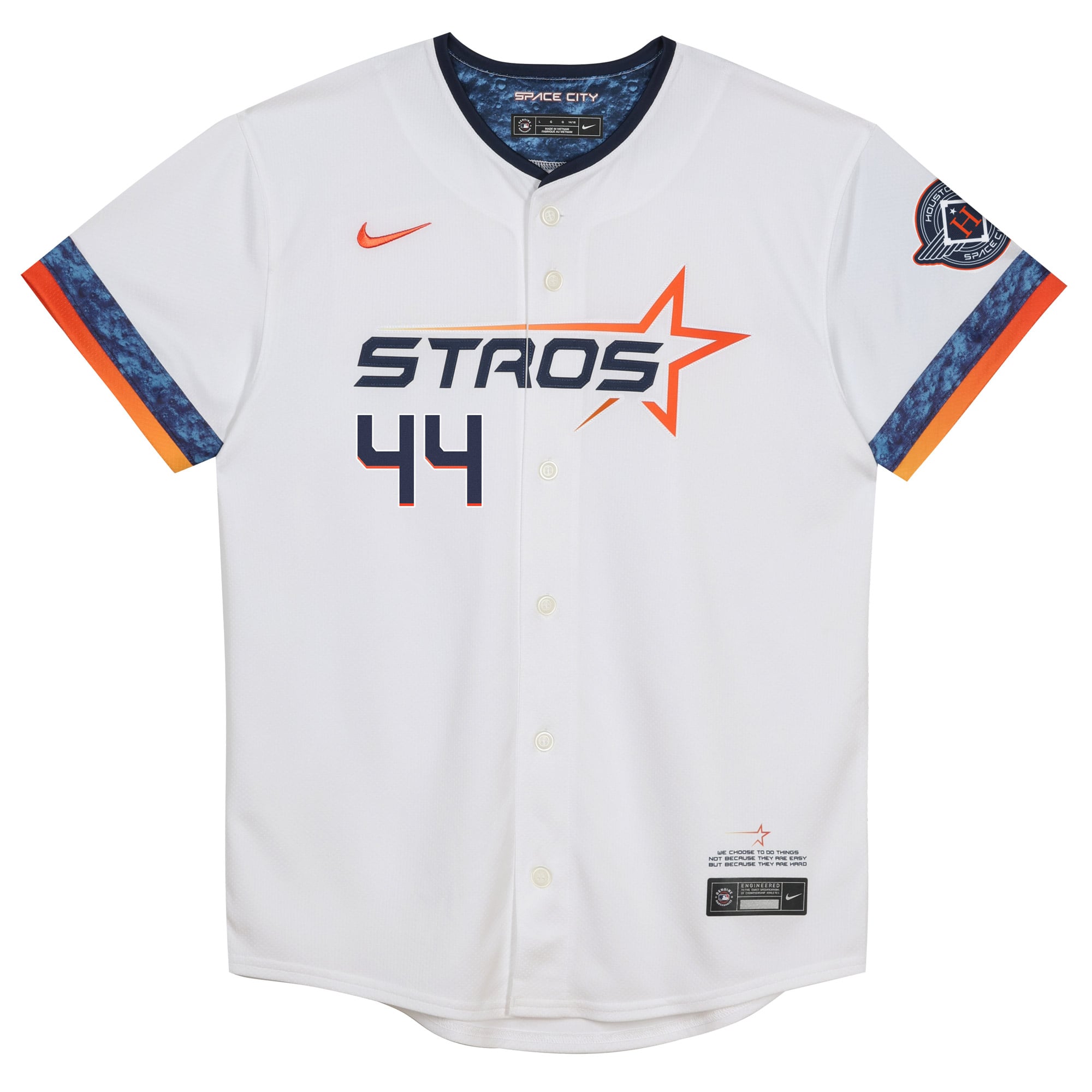 Yordan Alvarez Houston Astros Preschool 2025 City Connect Limited Player Jersey - White - Image 3