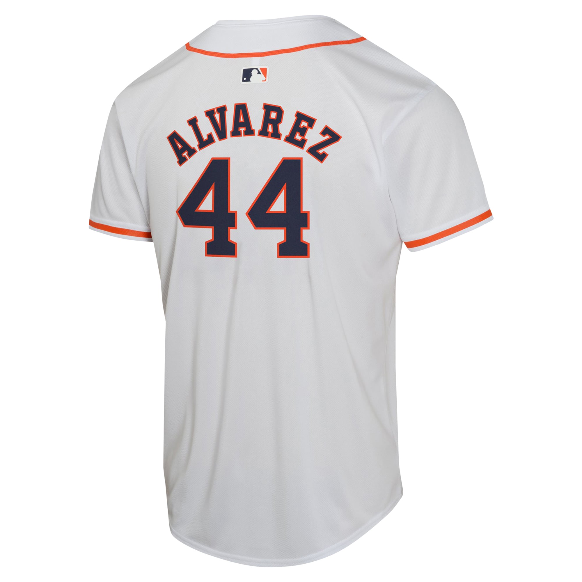 Yordan Alvarez Houston Astros Youth Home Game Player Jersey - White - Image 4