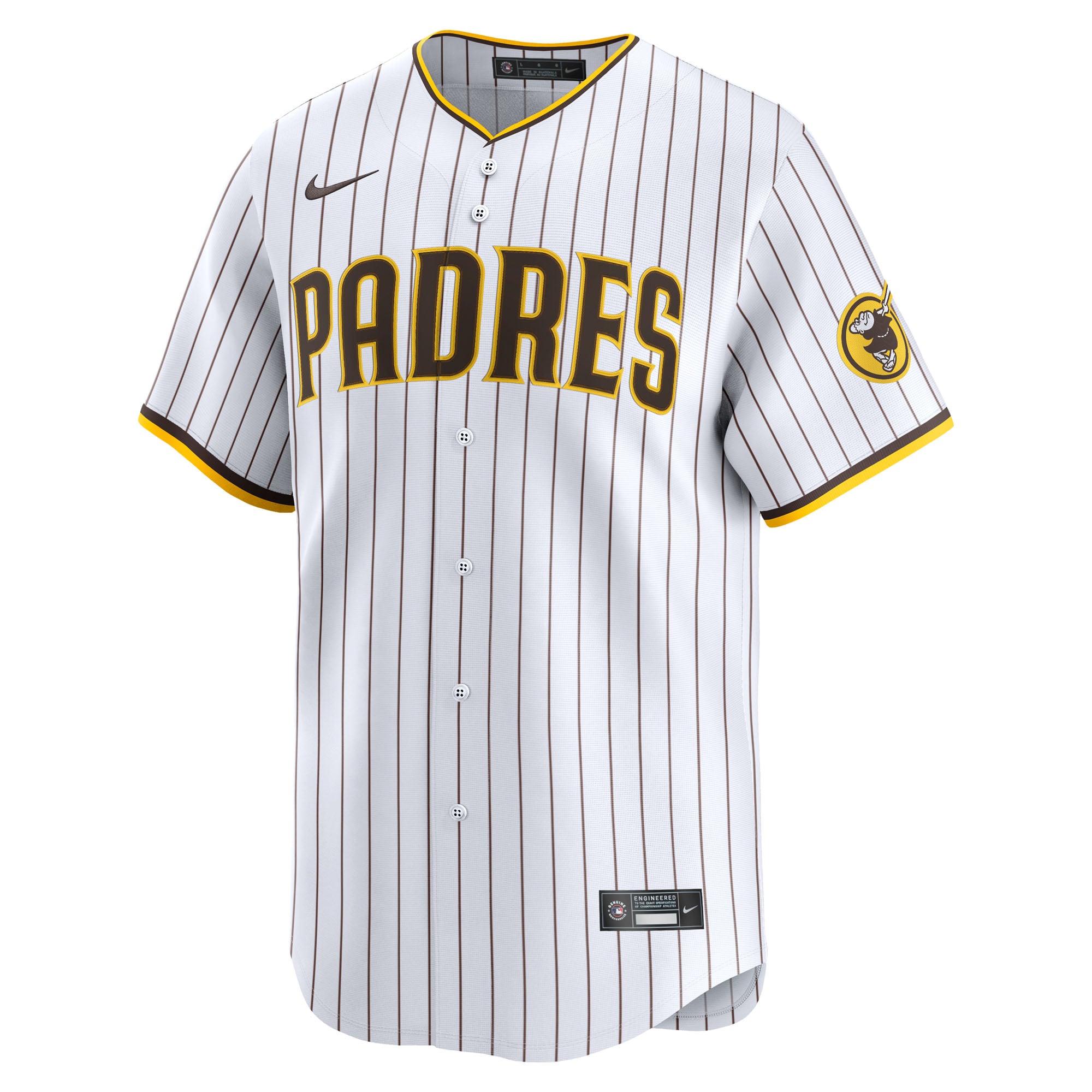Yu Darvish San Diego Padres Home Limited Player Jersey - White - Image 3