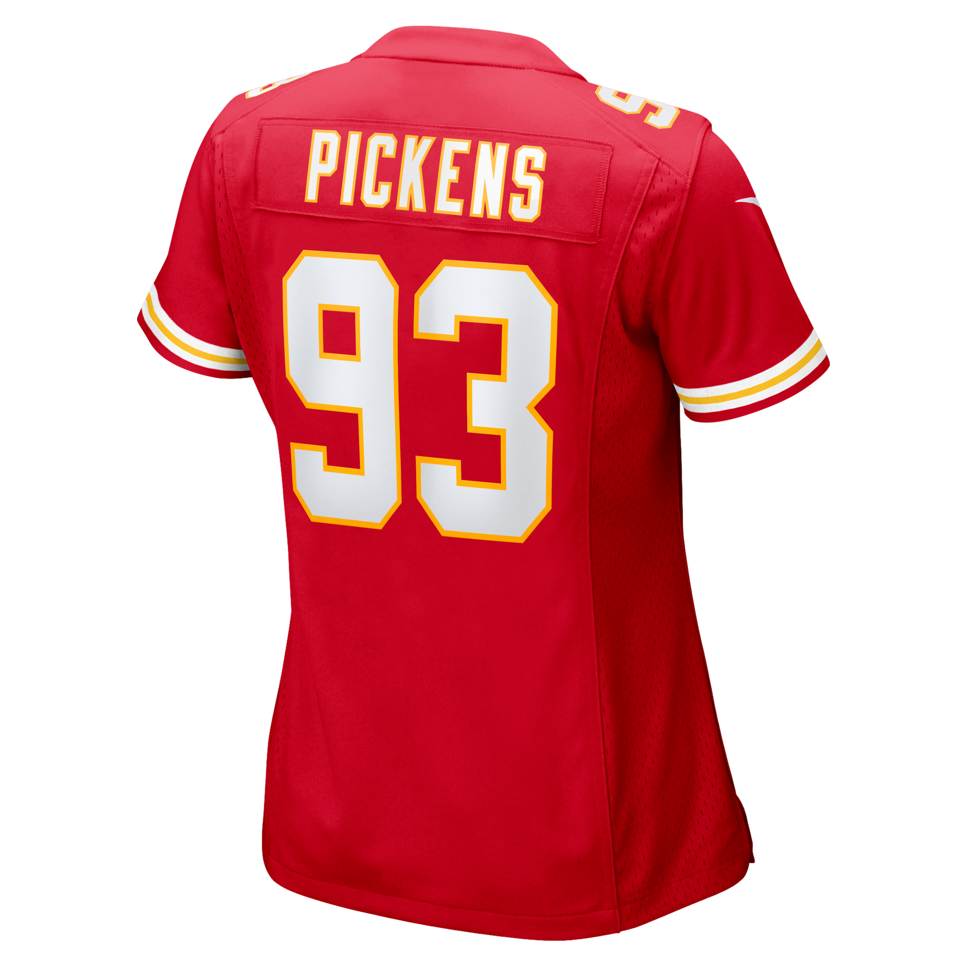 Zacch Pickens Kansas City Chiefs Women's Team Game Jersey - Red - Image 4