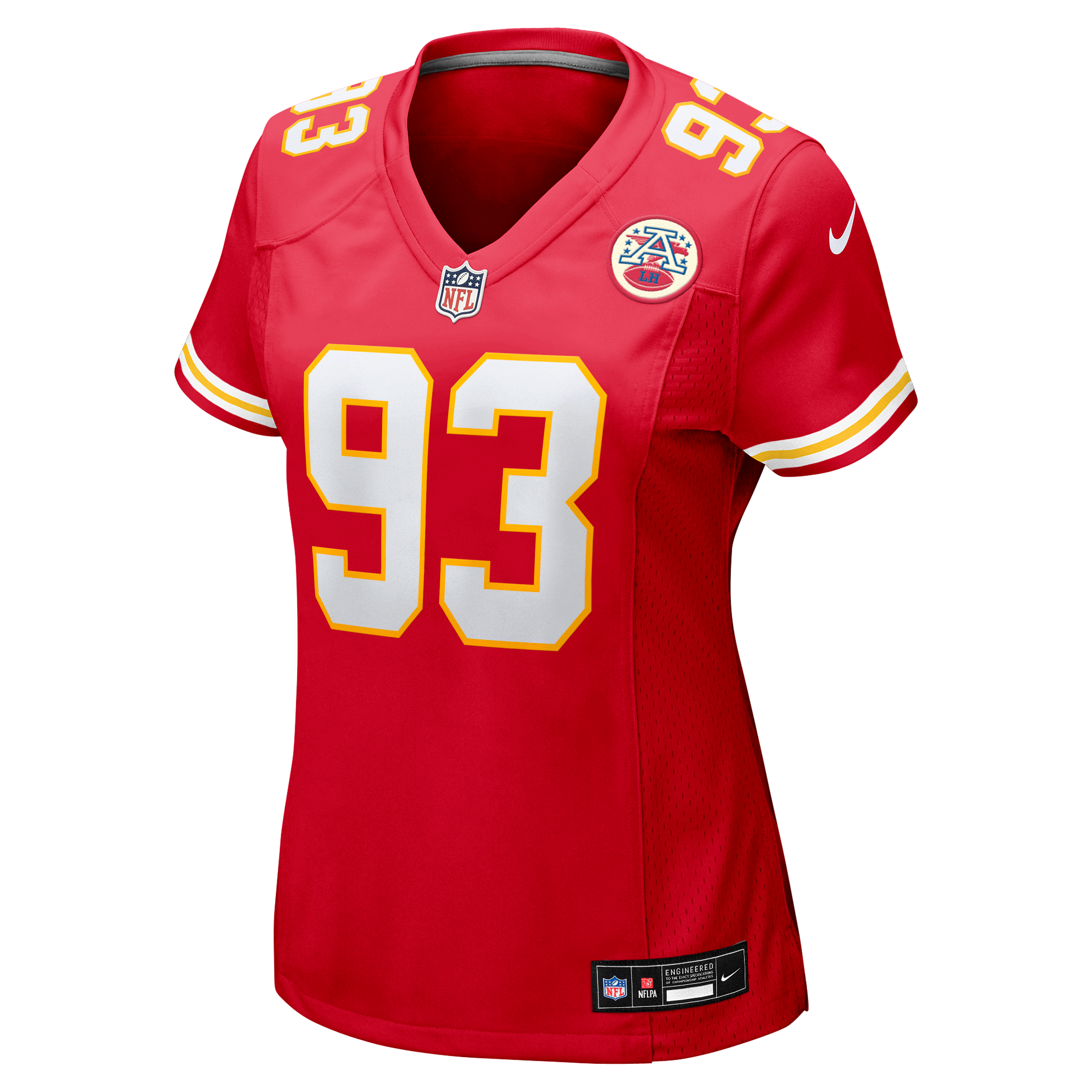 Zacch Pickens Kansas City Chiefs Women's Team Game Jersey - Red - Image 3