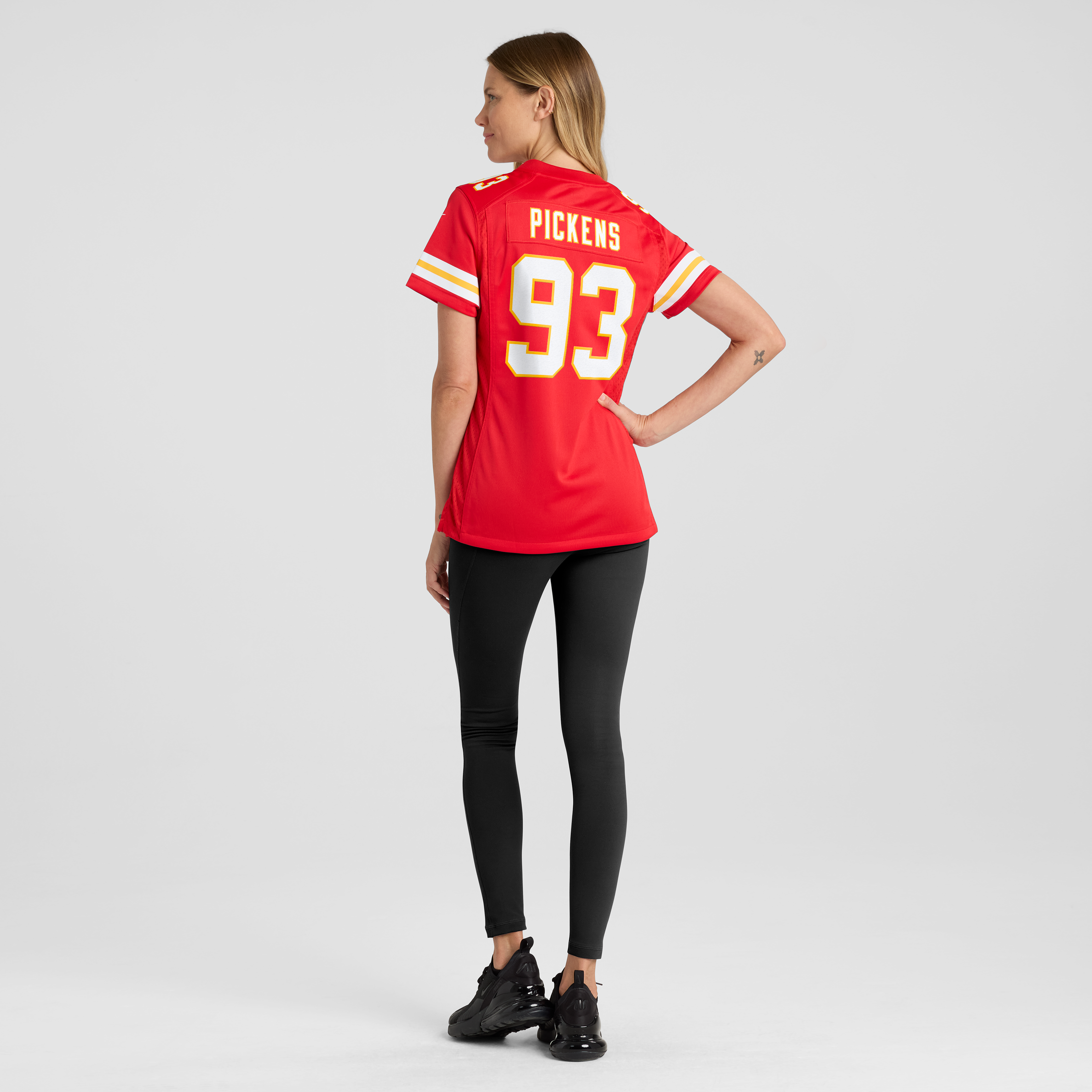 Zacch Pickens Kansas City Chiefs Women's Team Game Jersey - Red - Image 6