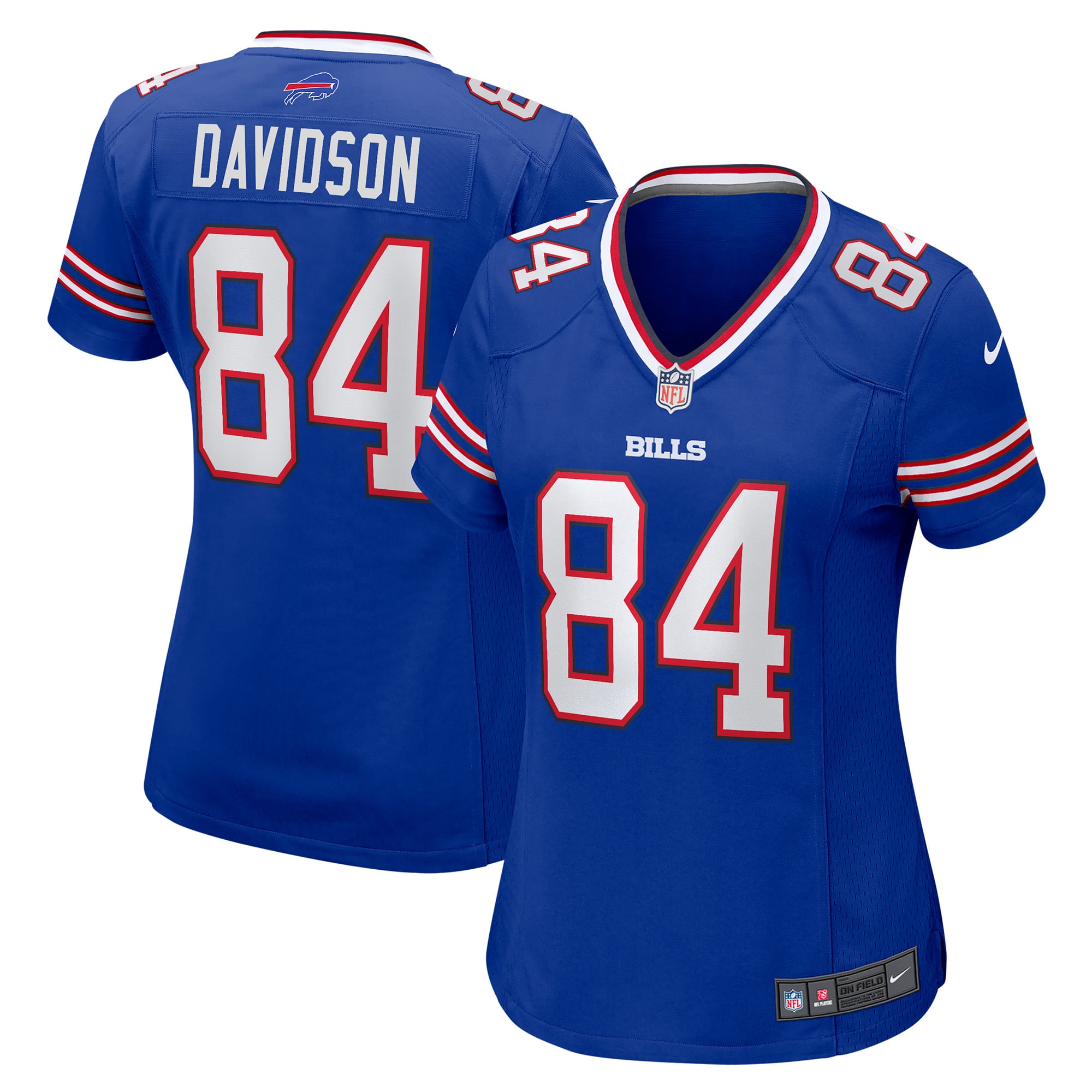Zach Davidson Buffalo Bills Women's Game Player Jersey - Royal - Image 2
